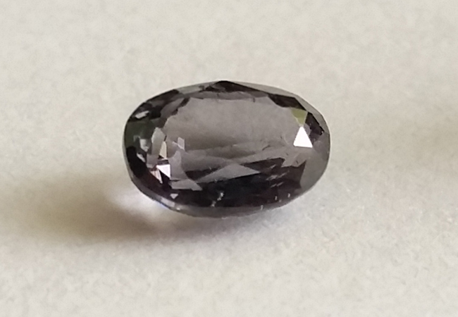 Mini transparent black look masgravite gem 