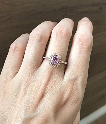 Purple Sapphire Ring For Purple Lovers