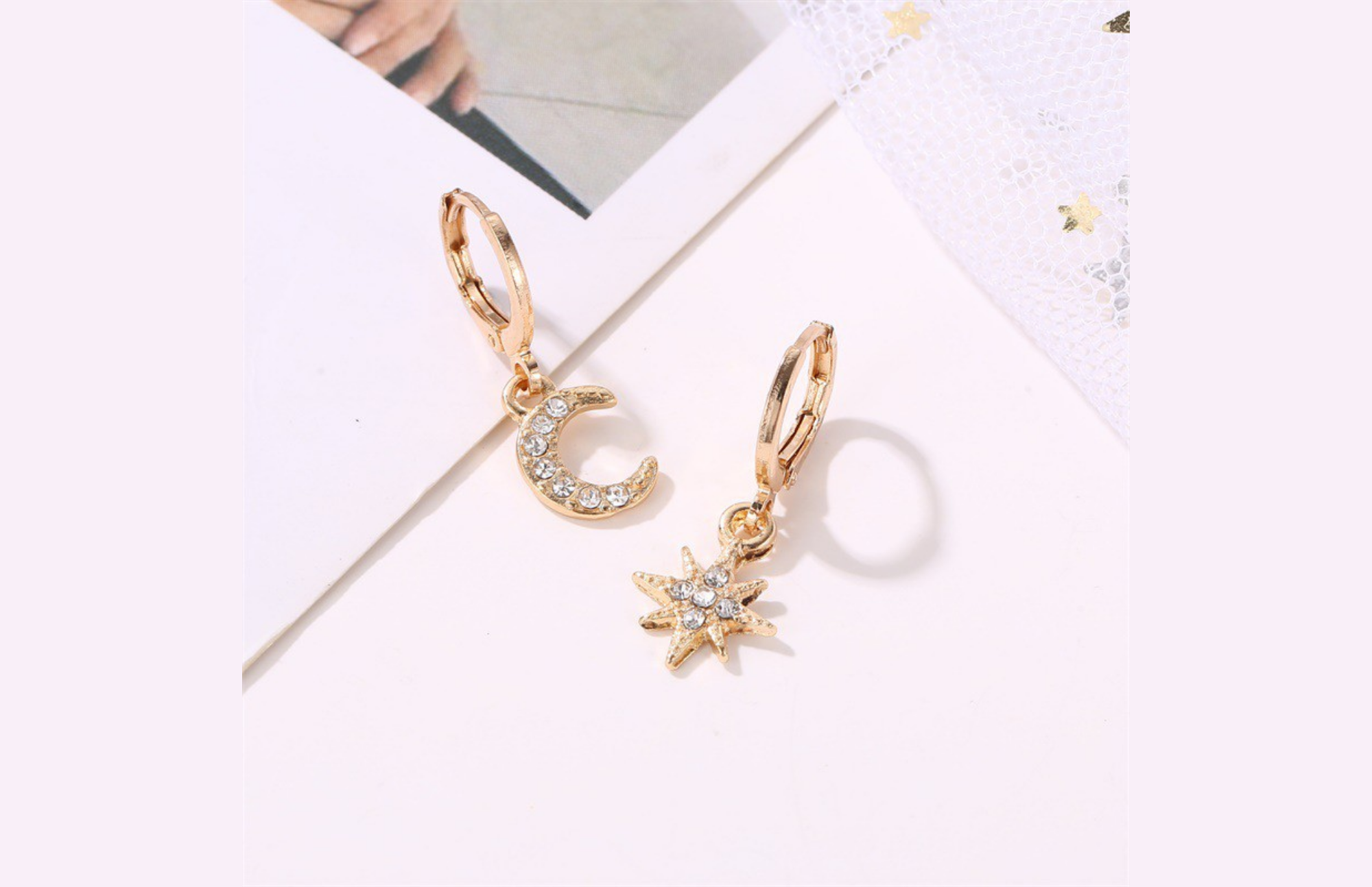 Asymmetrical Diamond Earrings - A New Earring Style
