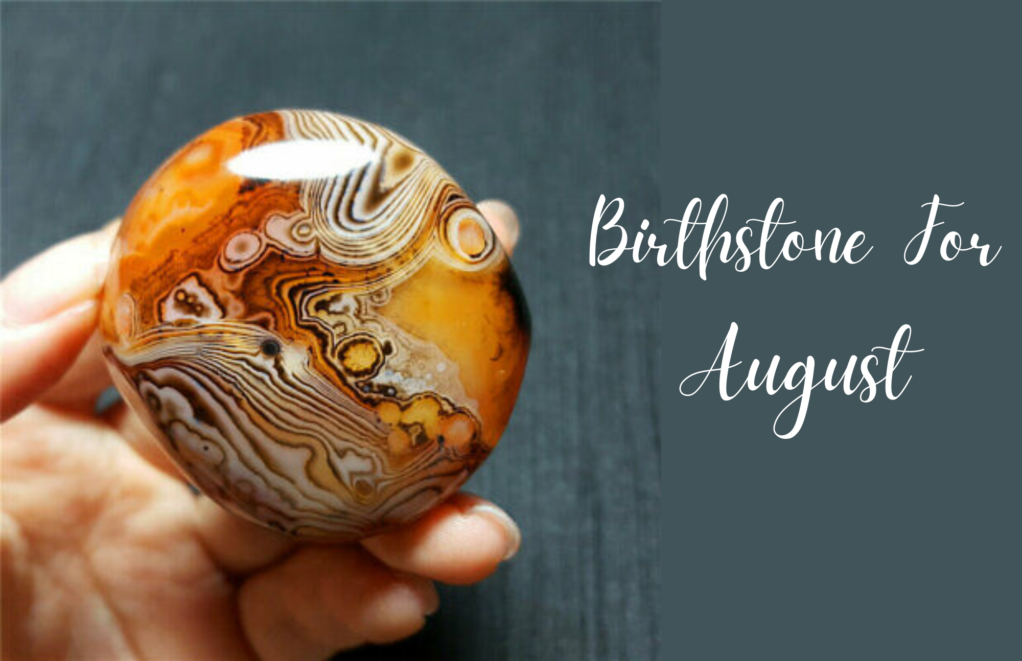 Birthstone For August - The Sardonyx Stone, Which Rose To Fame Early In This Generation