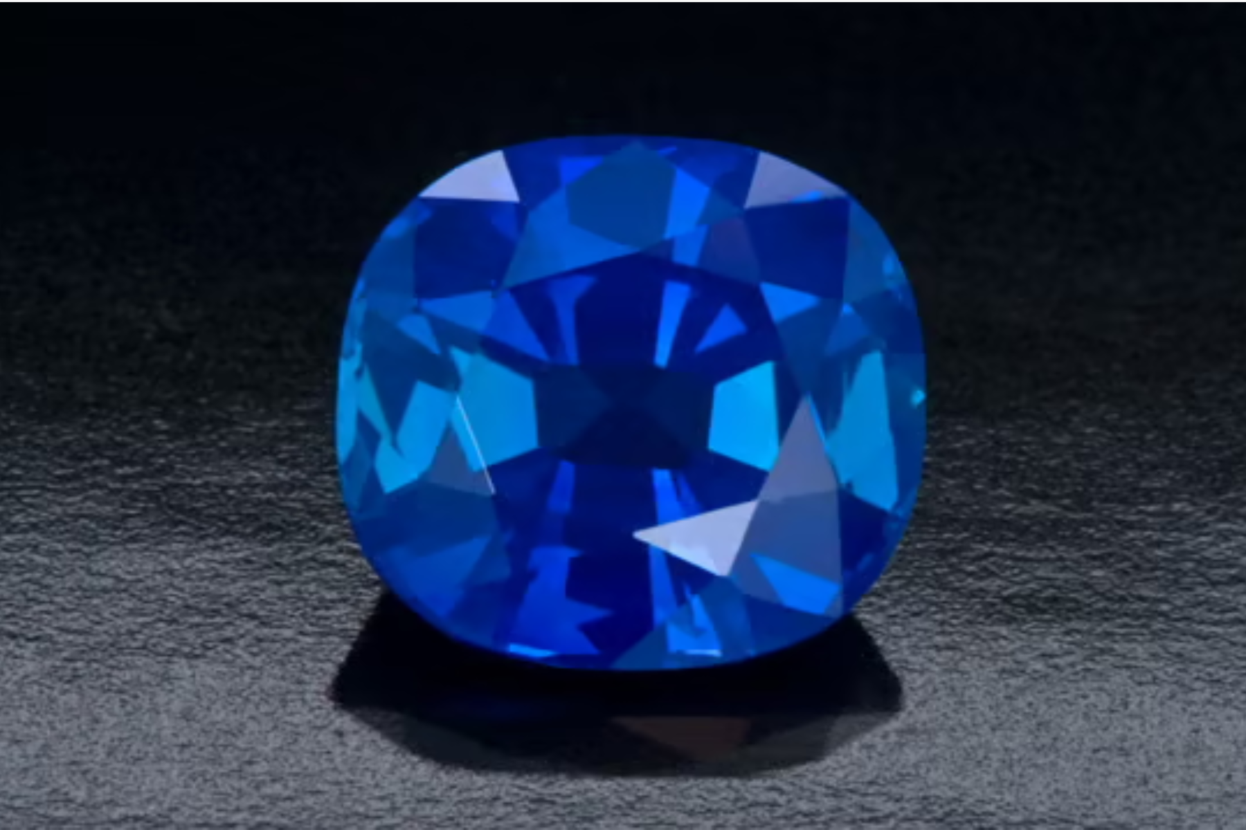 A Unique Collection Of Blue "Rough" Gemstones