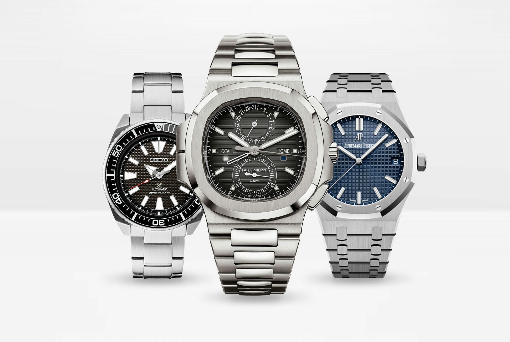 3 Steel Watches