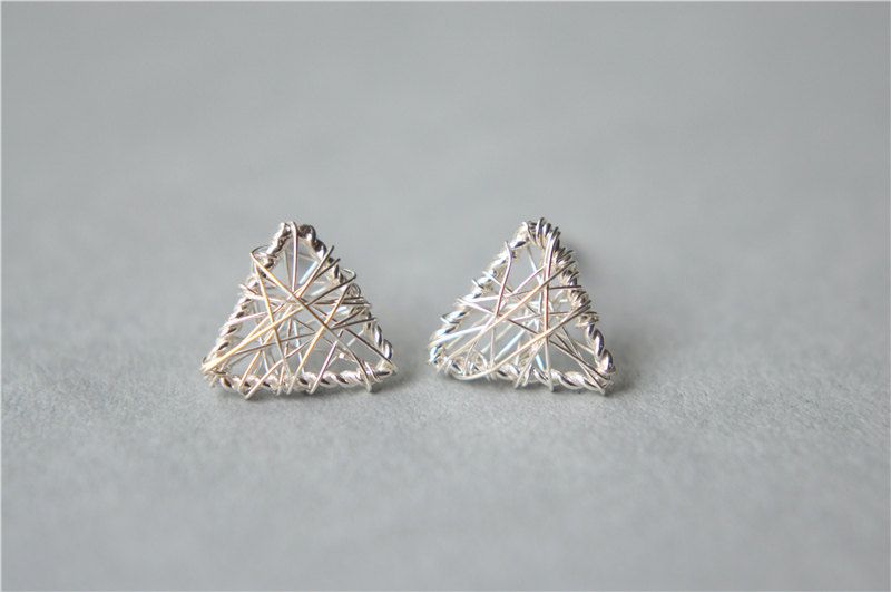 Perfect Pairs Of Some Unique Sterling Silver Stud Earrings