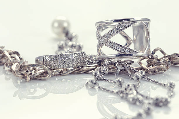 Different kinds of Silver jewelry