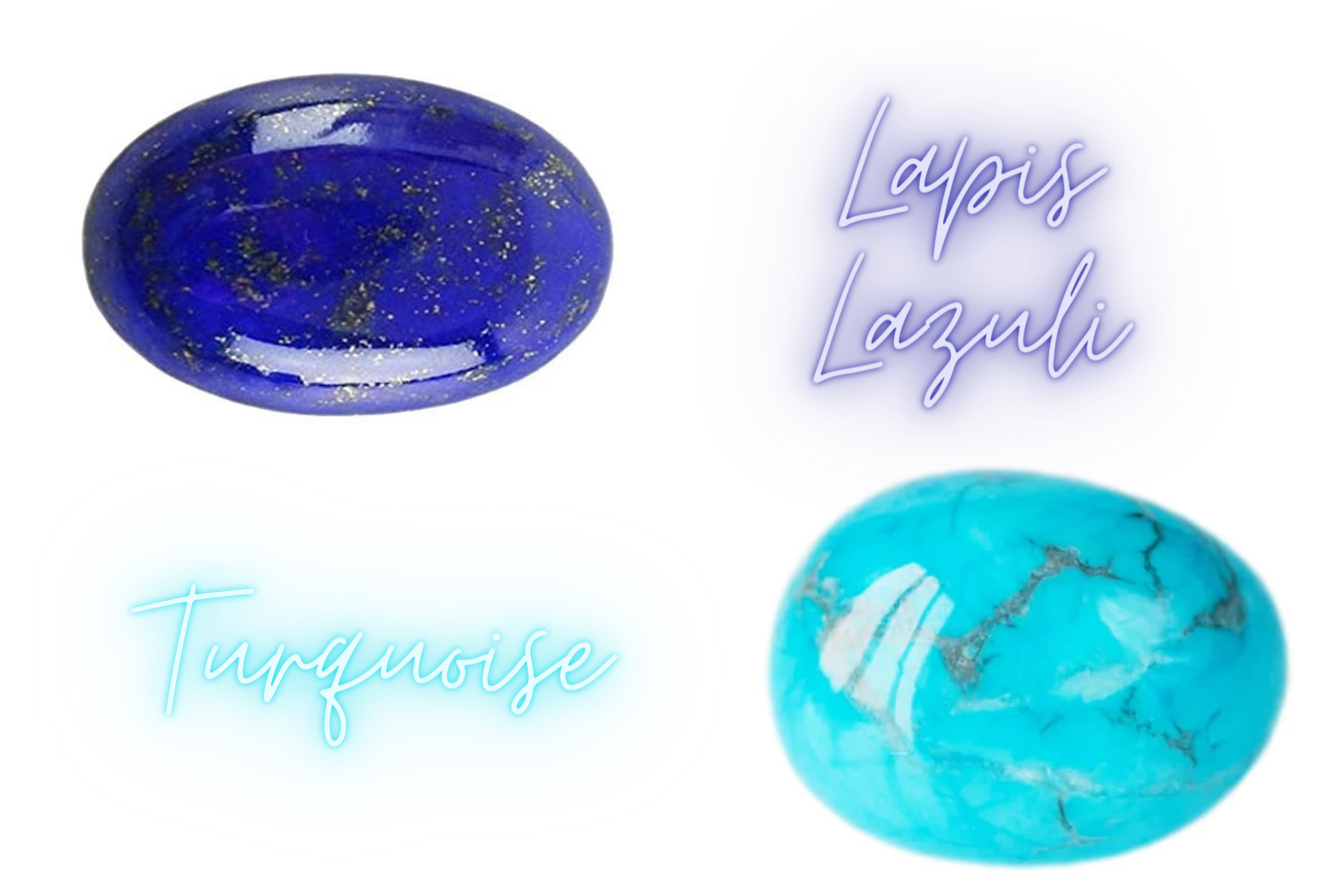 Lapis lazuli and Turquoise crystals