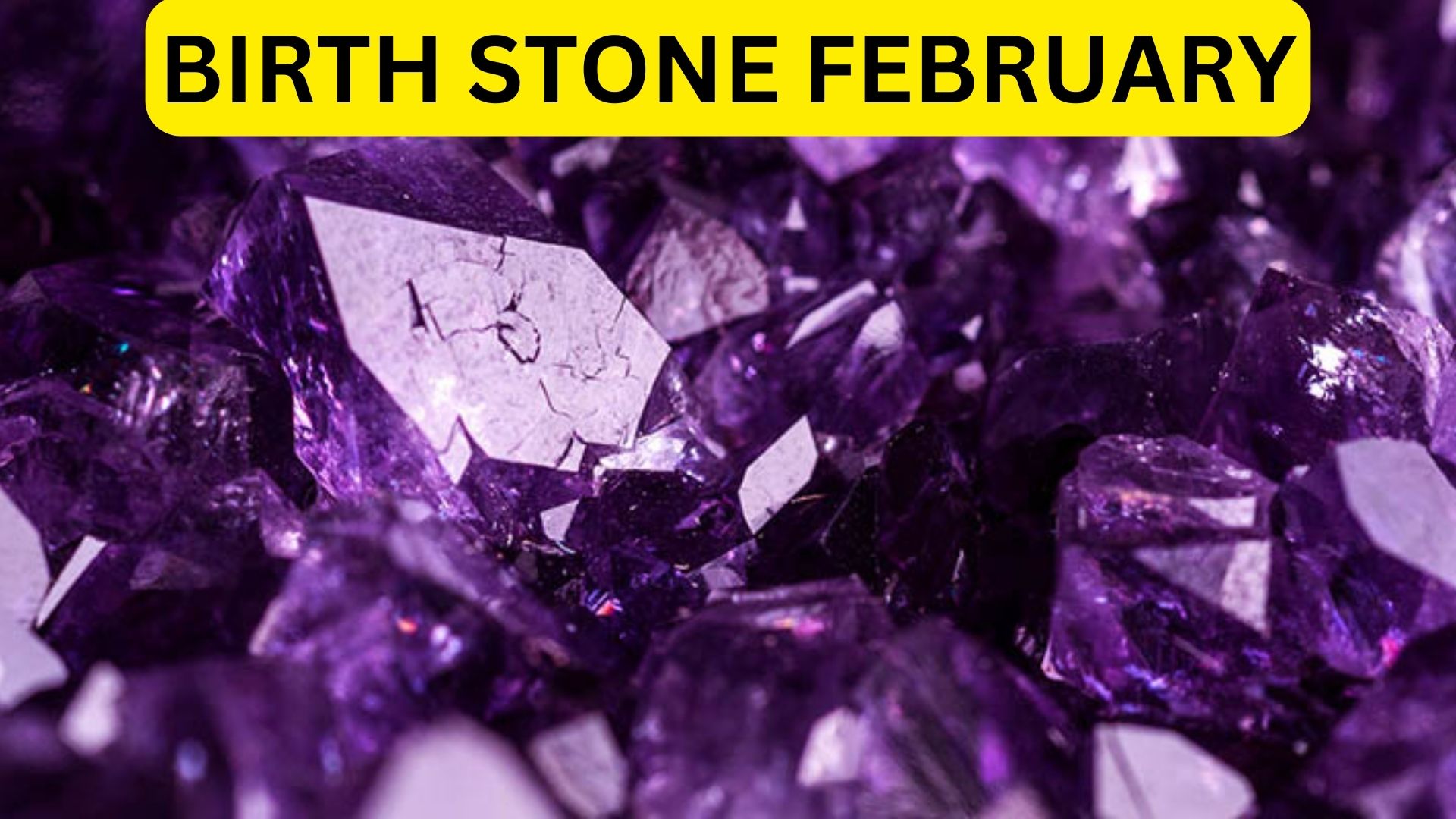 Birth Stone February - Wear To Prevent Intoxication