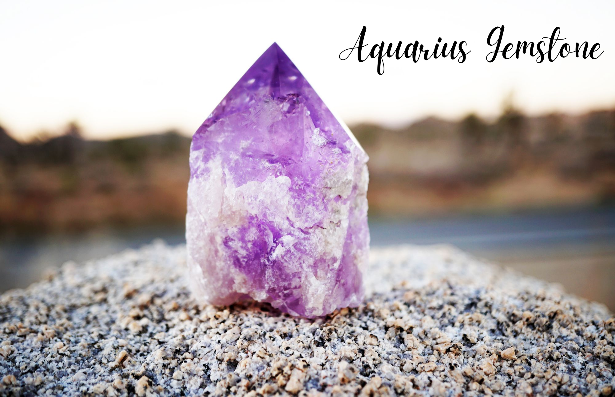 Aquarius Gemstone - The Purple Fiery Gemstone With Tons Of Benefits