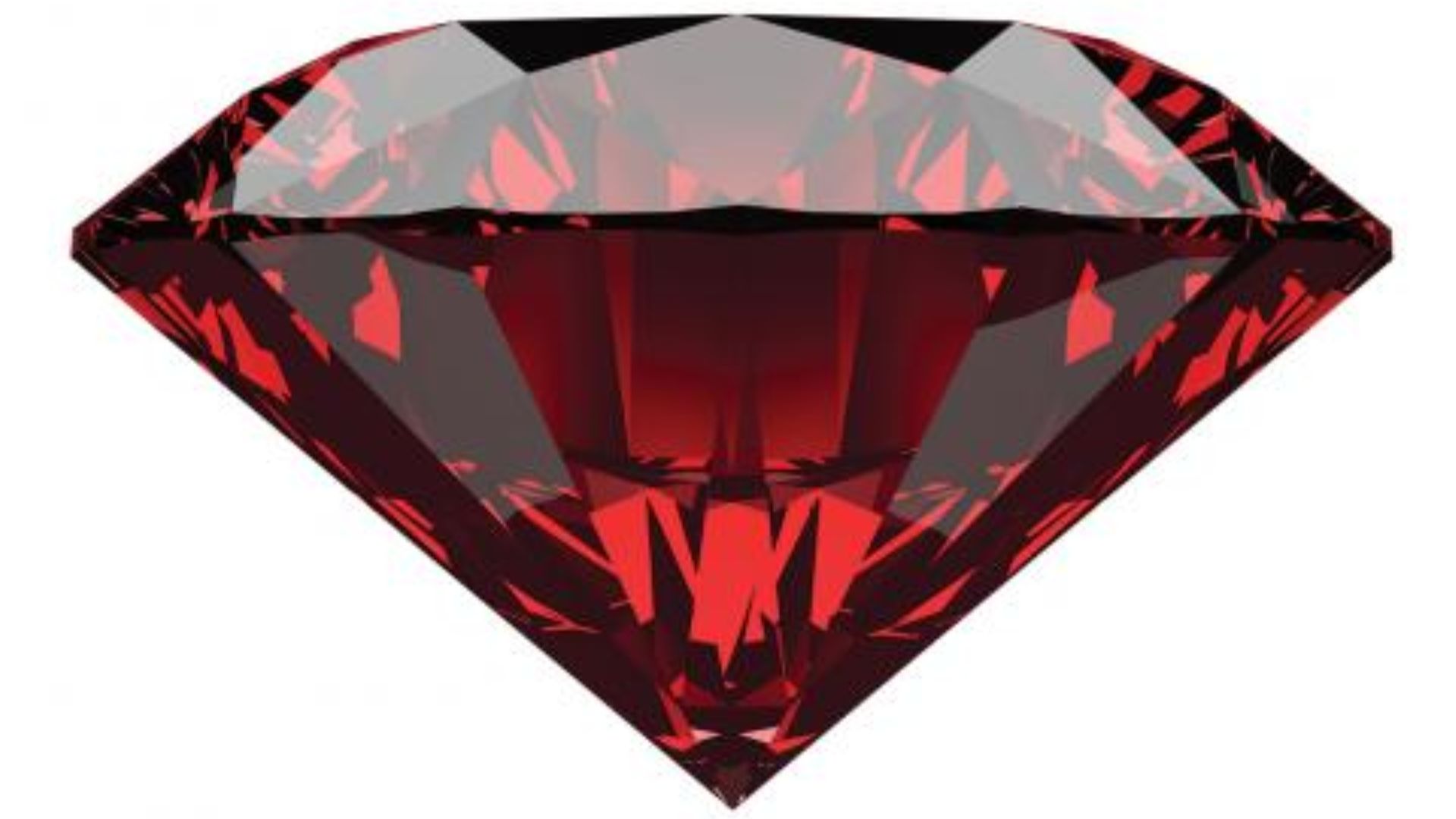 Diamond Shaped Ruby