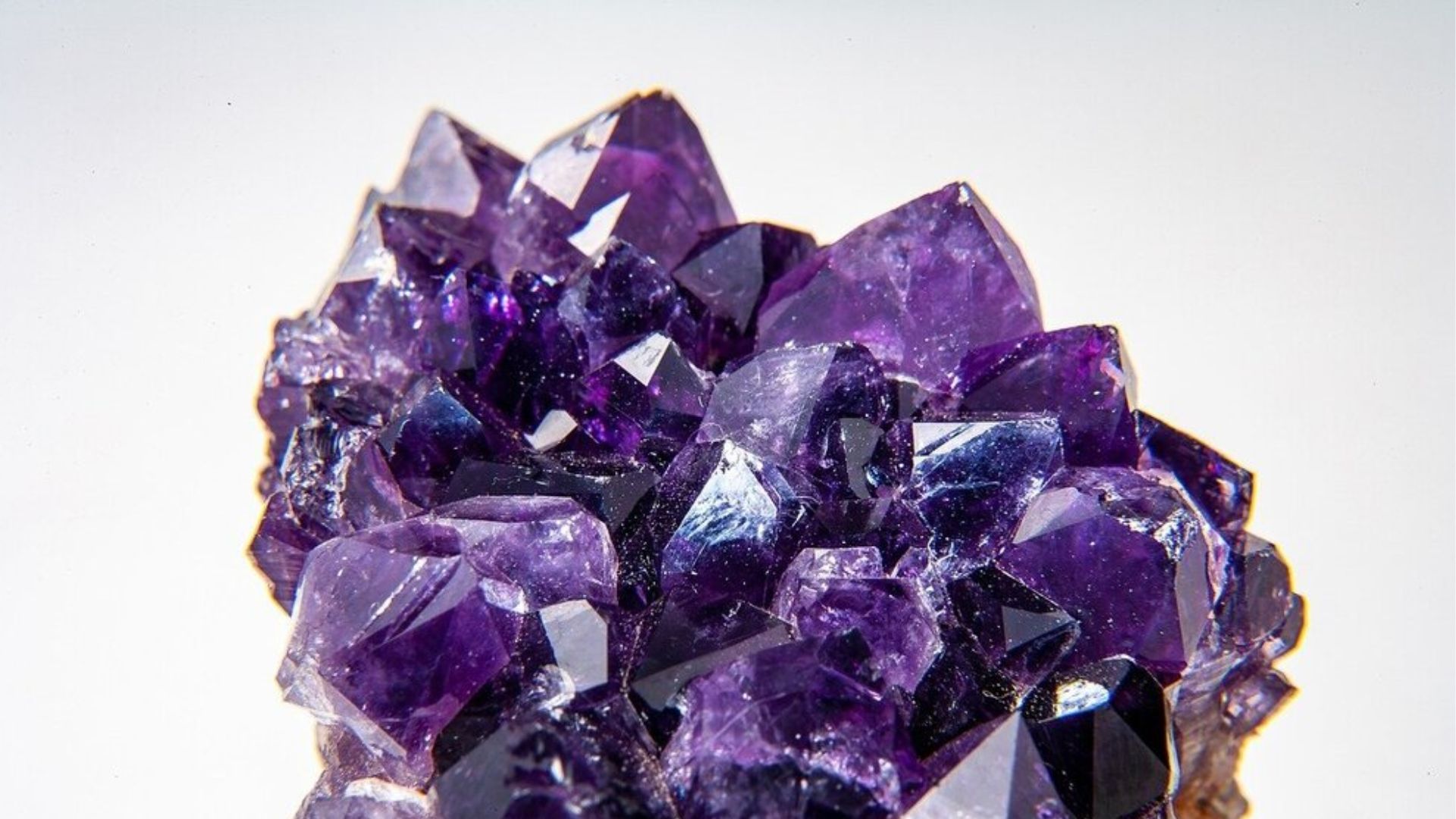 Chinks Of Purple Stone