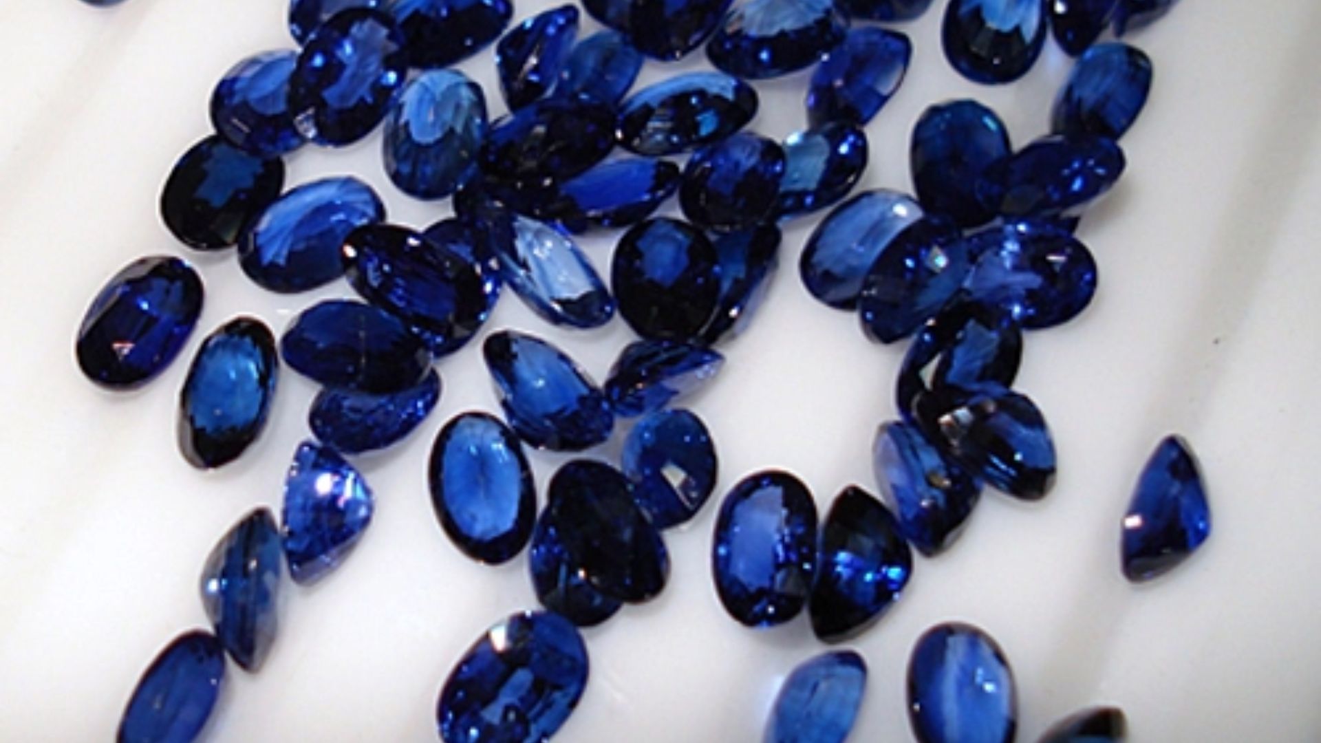 Small Pieces Of Blue Sapphire