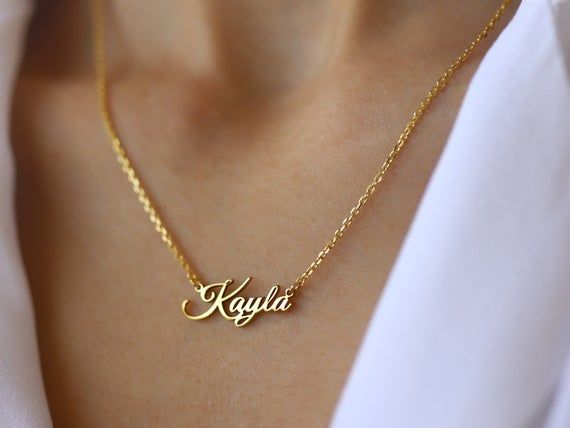Custom Name Necklace Kayla
