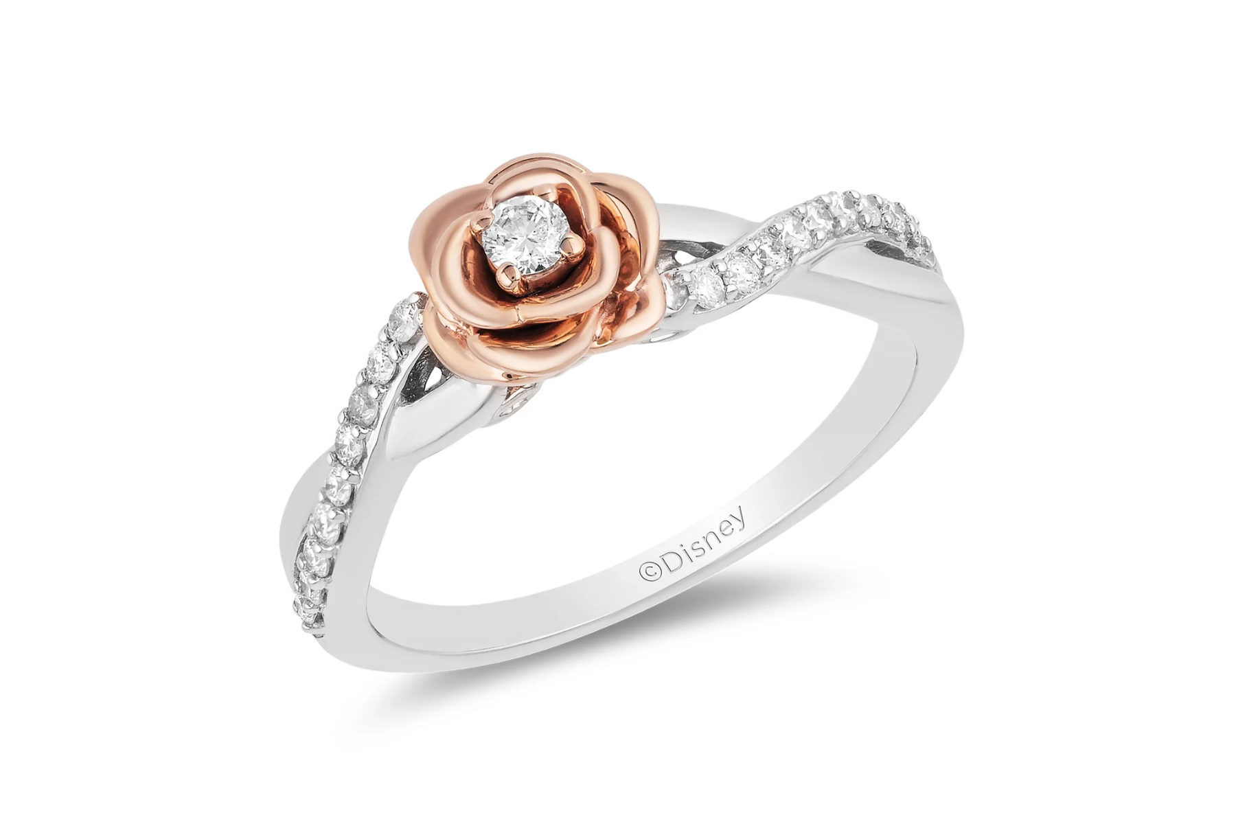 Belle Enchanted Rose Ring