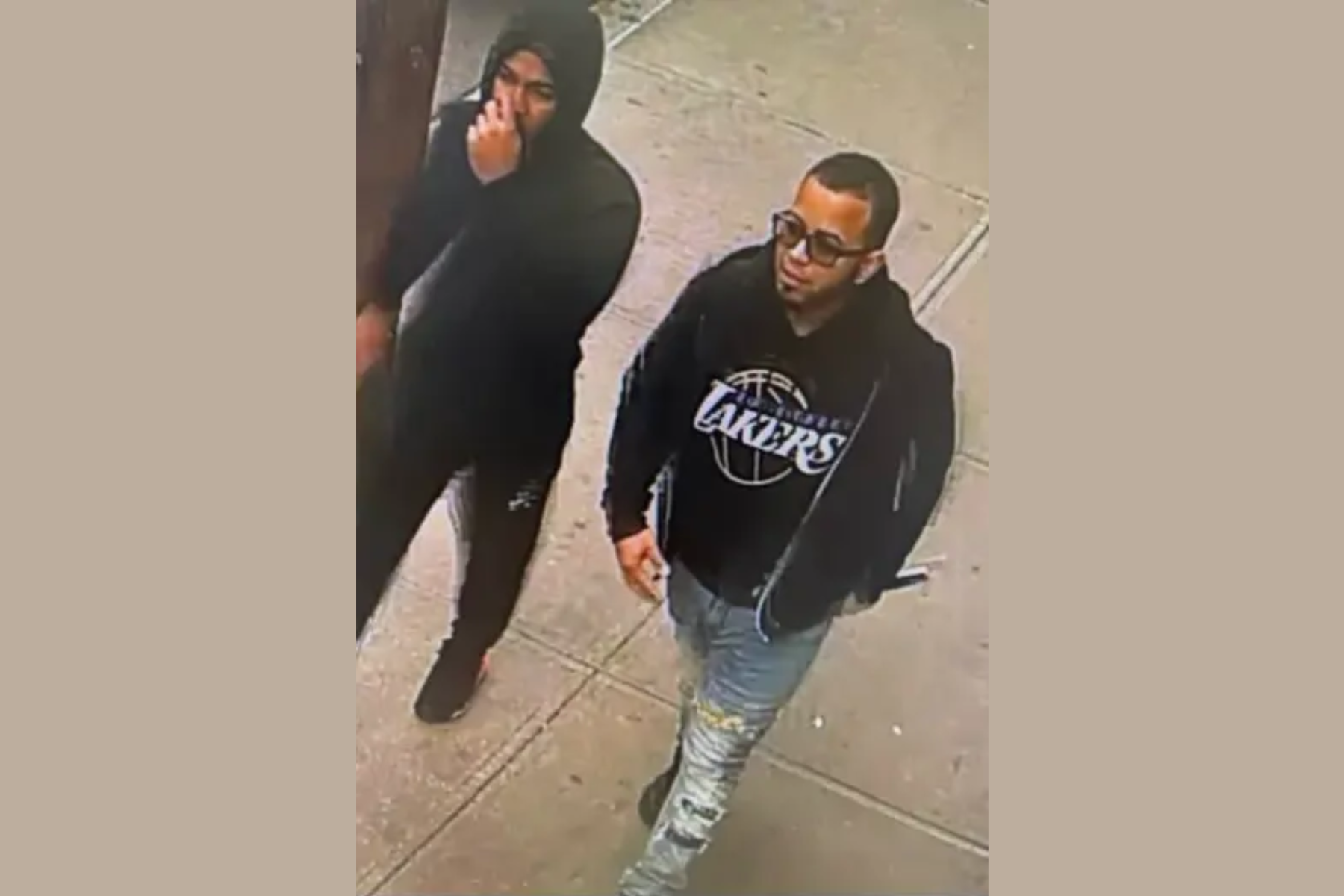 The two suspects are believed to be accomplices of the thieves