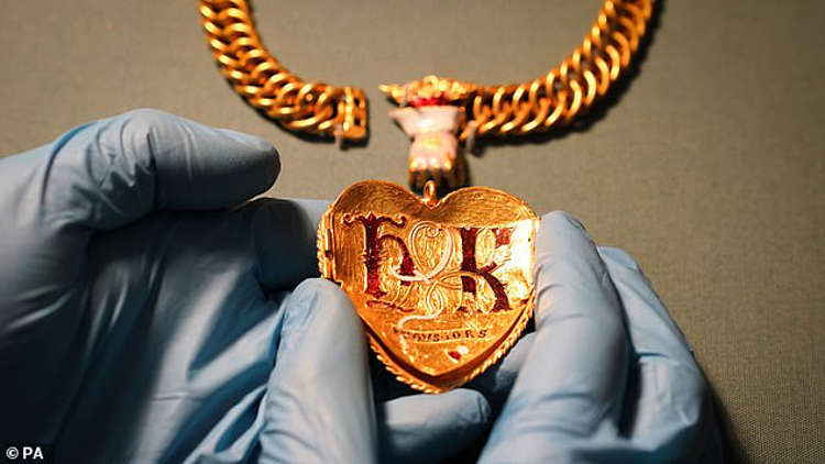 Tudor Gold Pendant Linked To Henry VIII Unearthed By Metal Detectorist