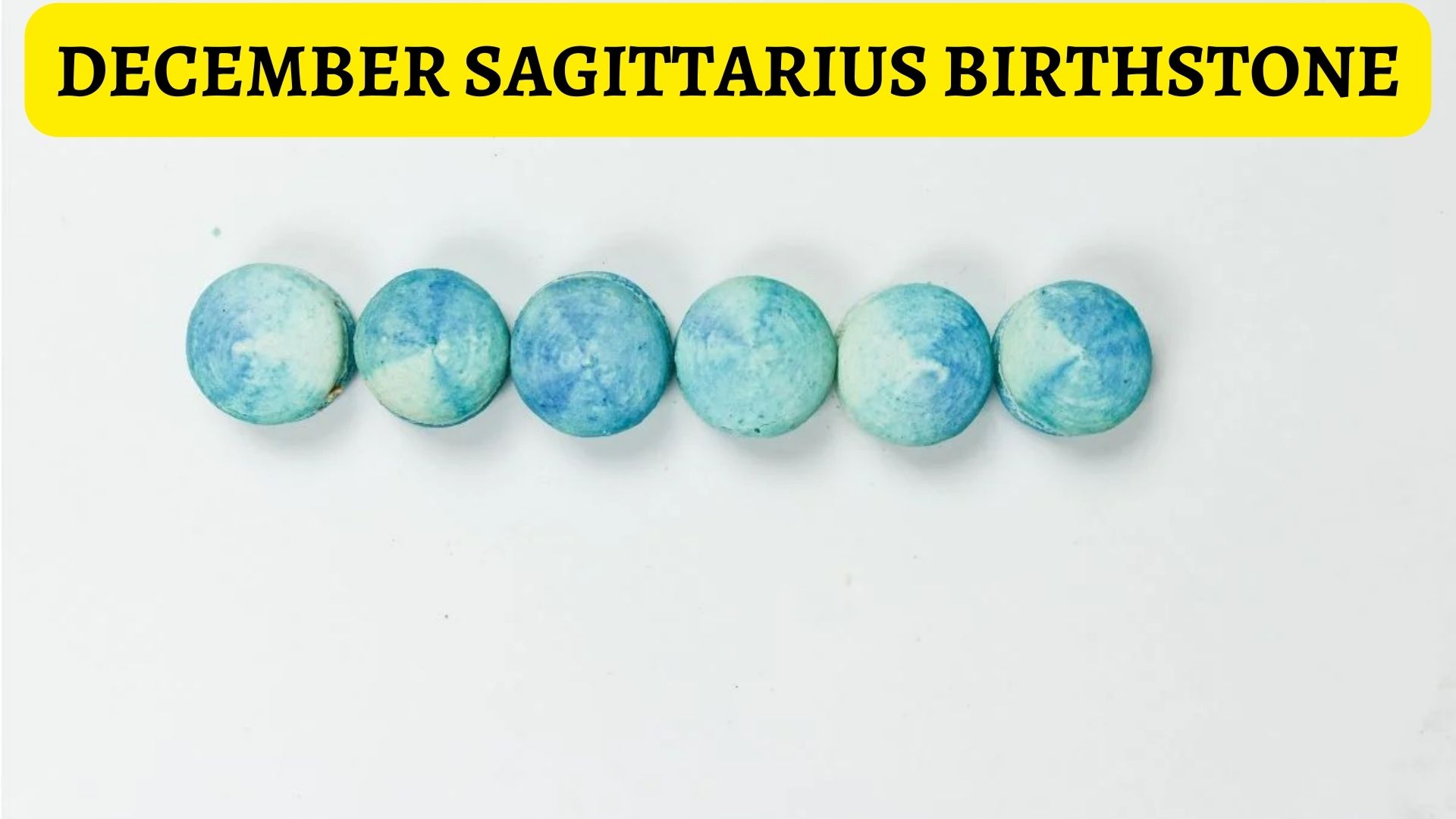 December Sagittarius Birthstone - Hues Of Blue