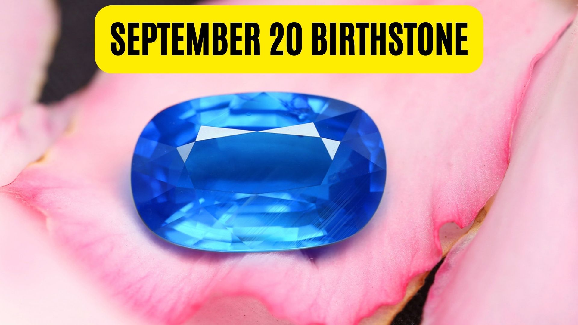 September 20 Birthstone - Sapphire