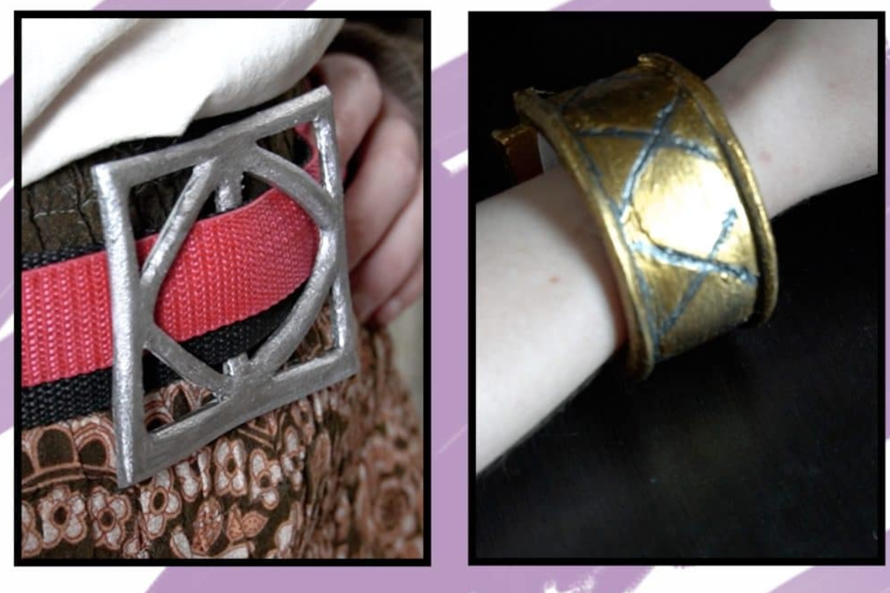 Belt and bracelet made to order for cosplaying