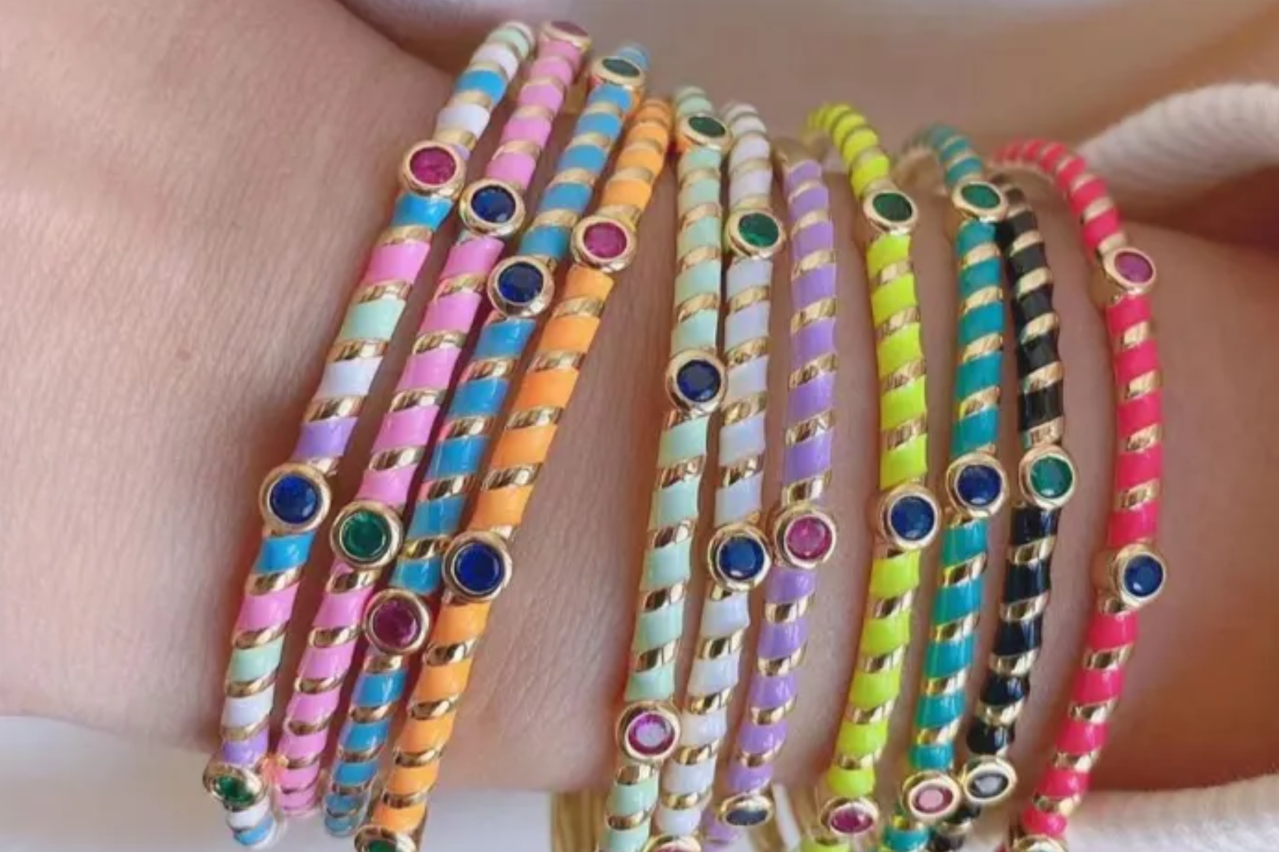 Colorful Bracelets Jewelry - Add A Pop Of Color To Your Style