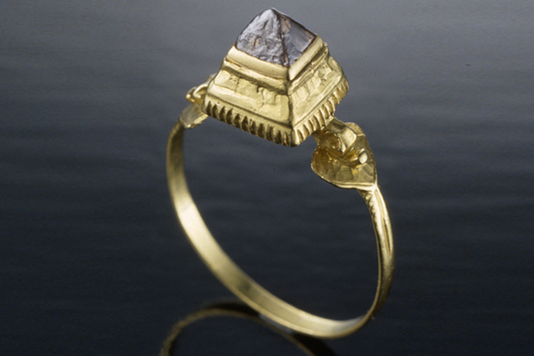 Ancient gold engagement rings