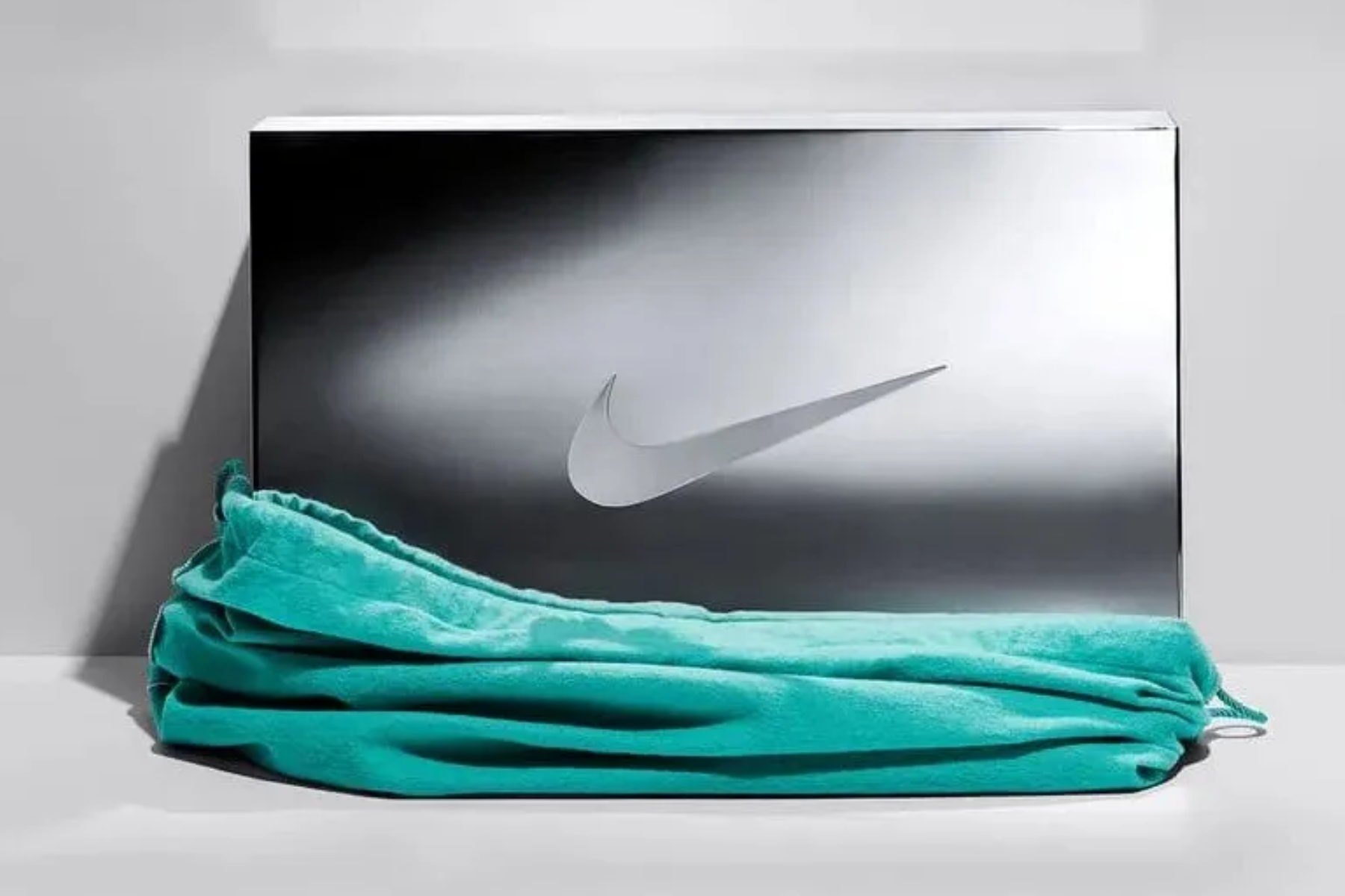 Nike's silver shoebox