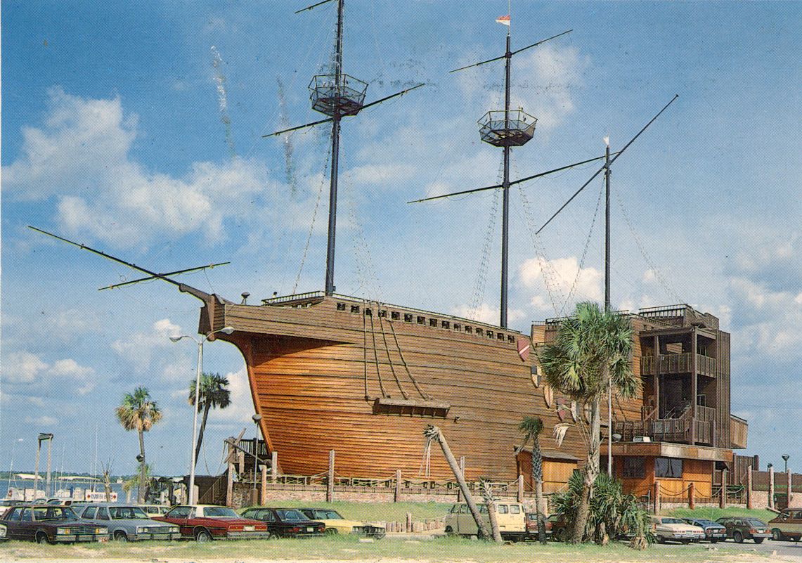 Restaured spanish treasure ship