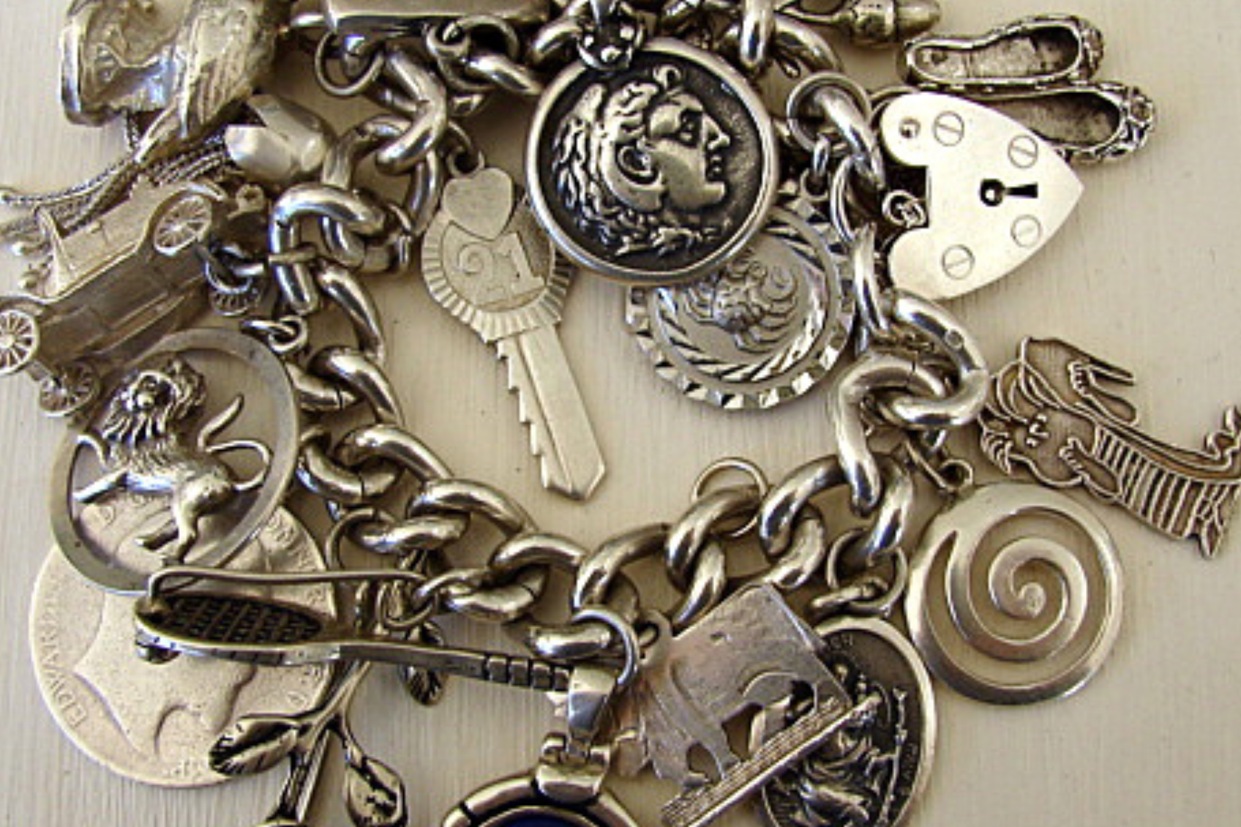 Jewelry with old charms