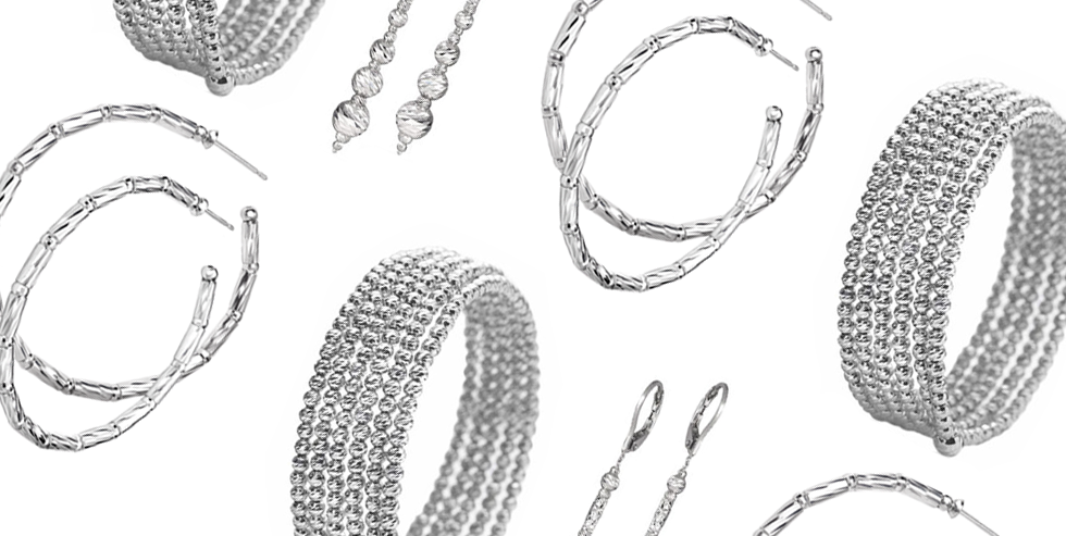 Many designs of platinum bracelets