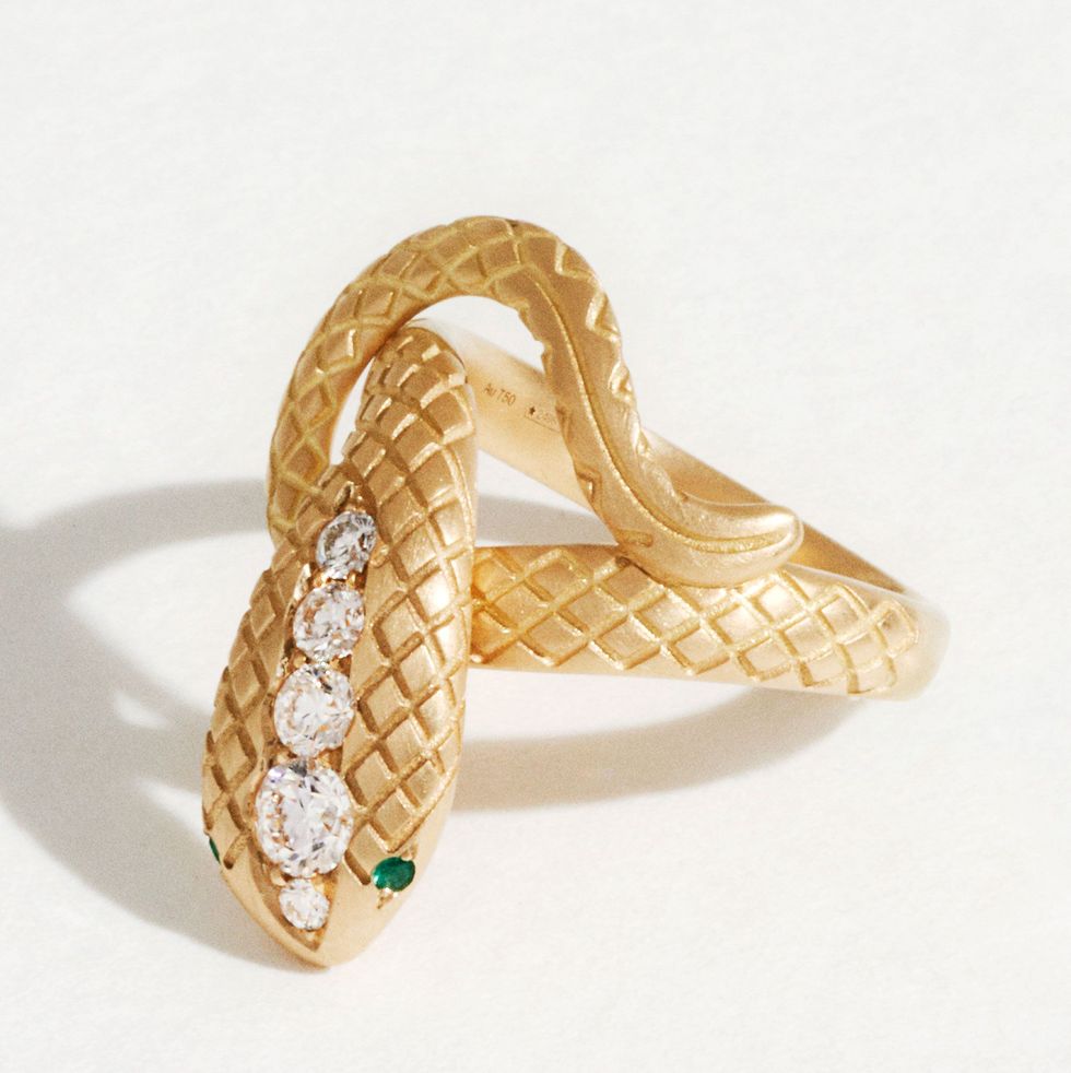 Ilaria Icardi Snake Ring