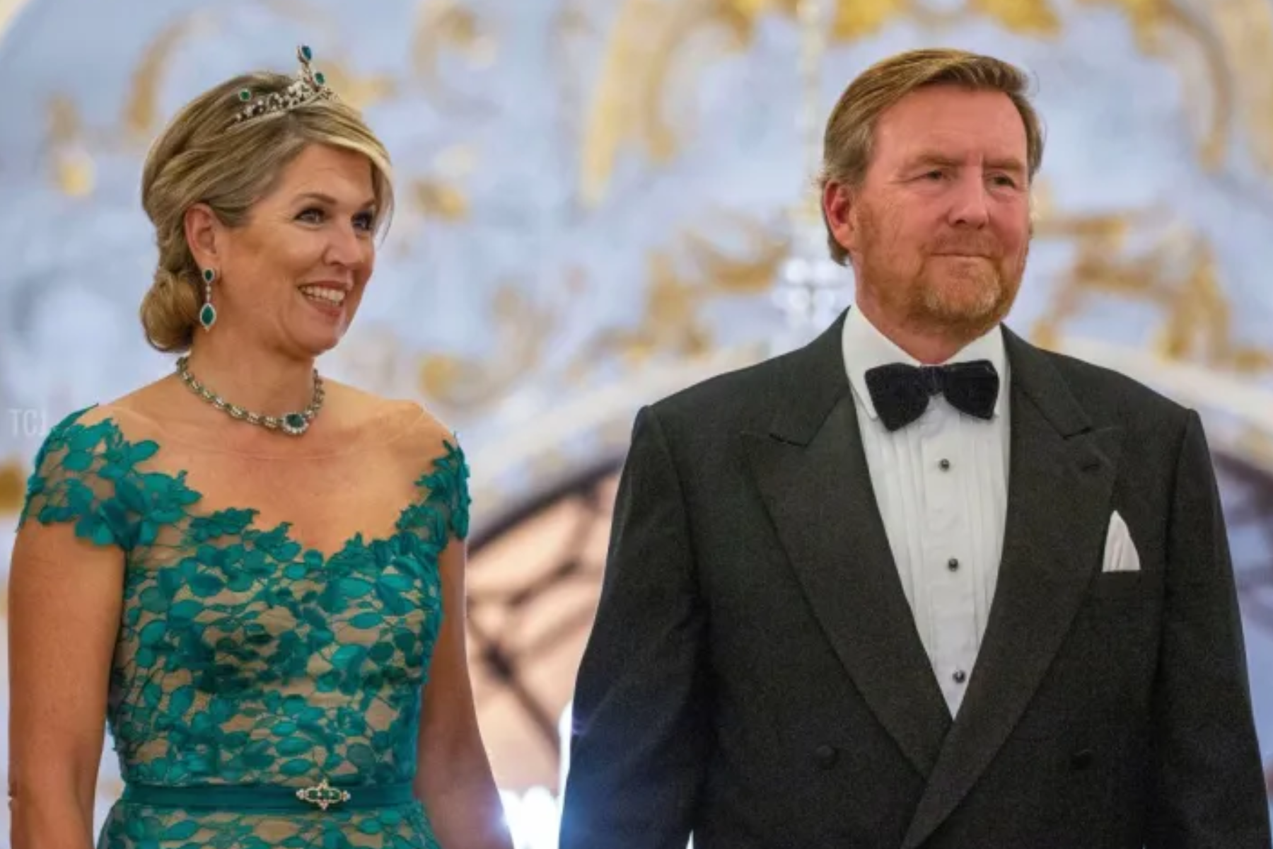 Queen Maxima Wore A Gorgeous Emerald Tiara To A Slovakian State Banquet