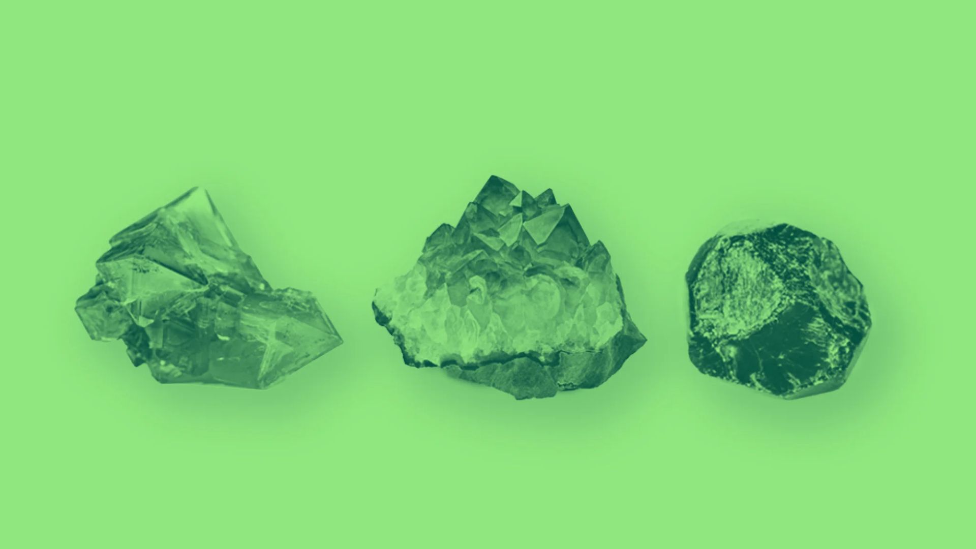 Green Colored Gemstones