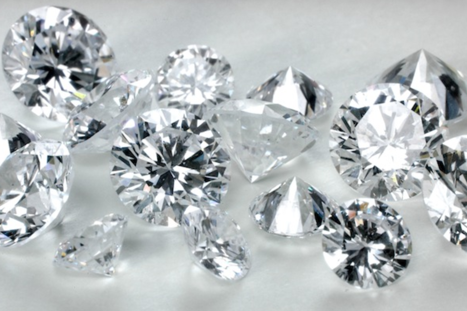A diamond stone collection