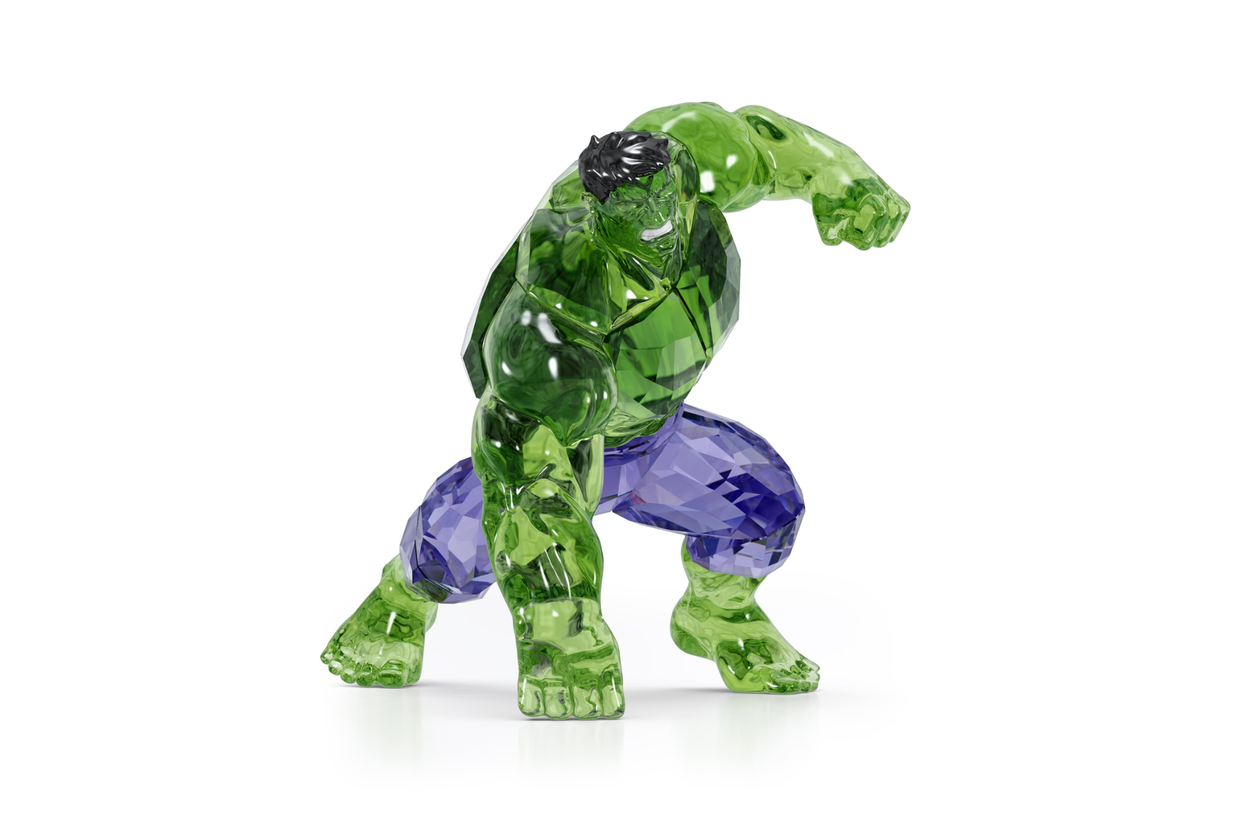 Hulk crystal figure