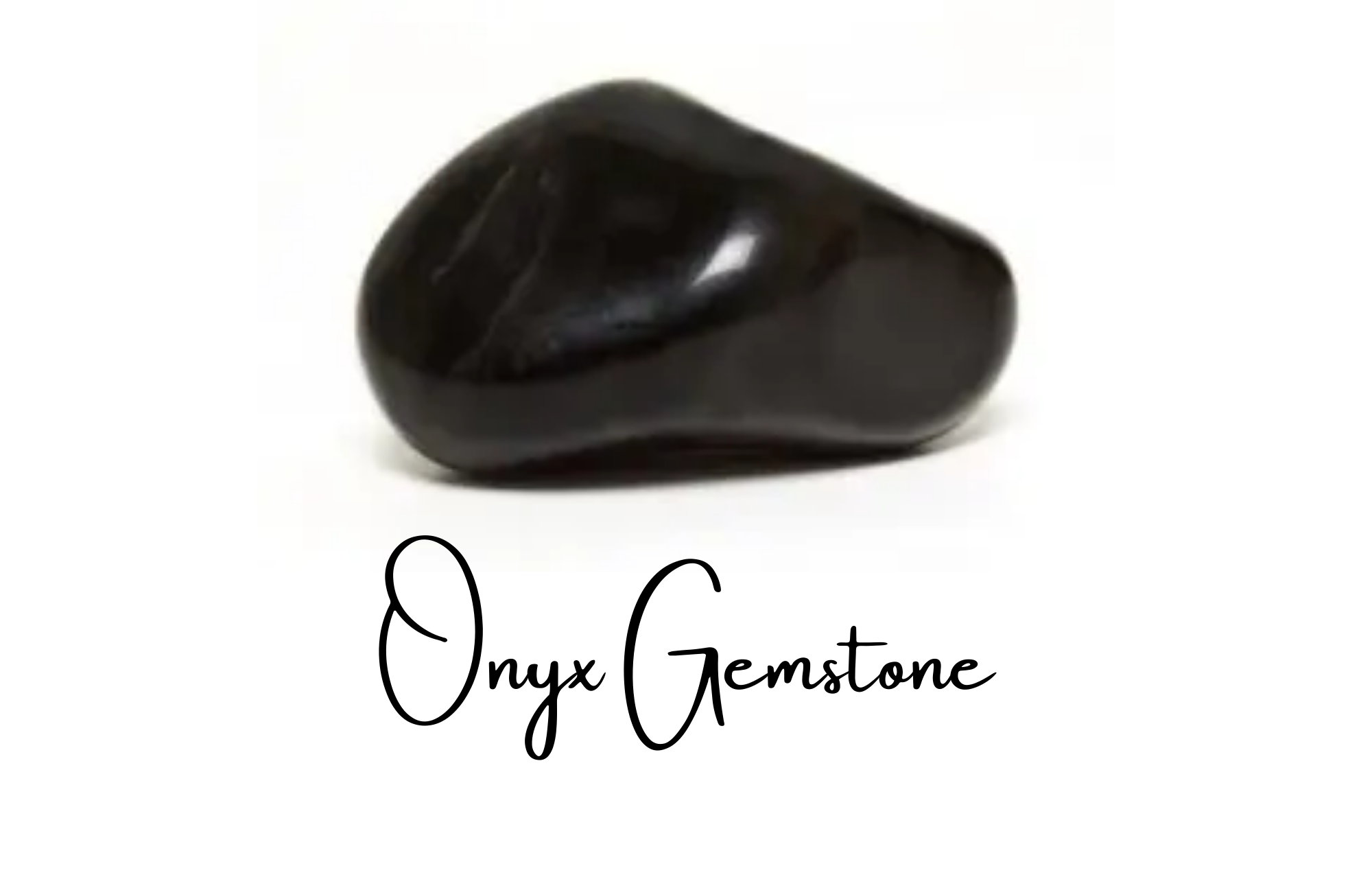 Black onyx stone
