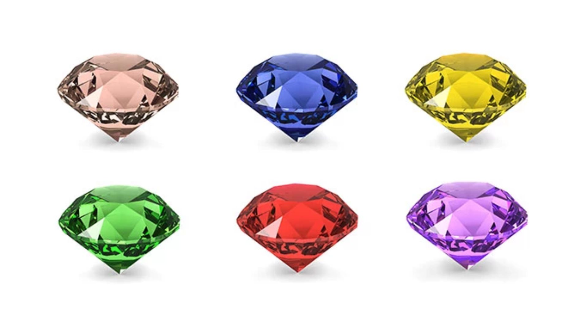 Diamond Shaped Gemstones