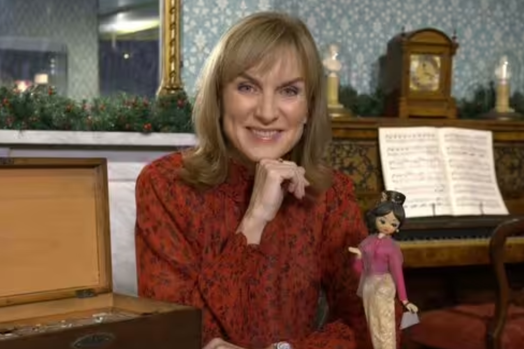 Fiona Bruce and team were in Brodie Castle in the North Scottish County of Moray