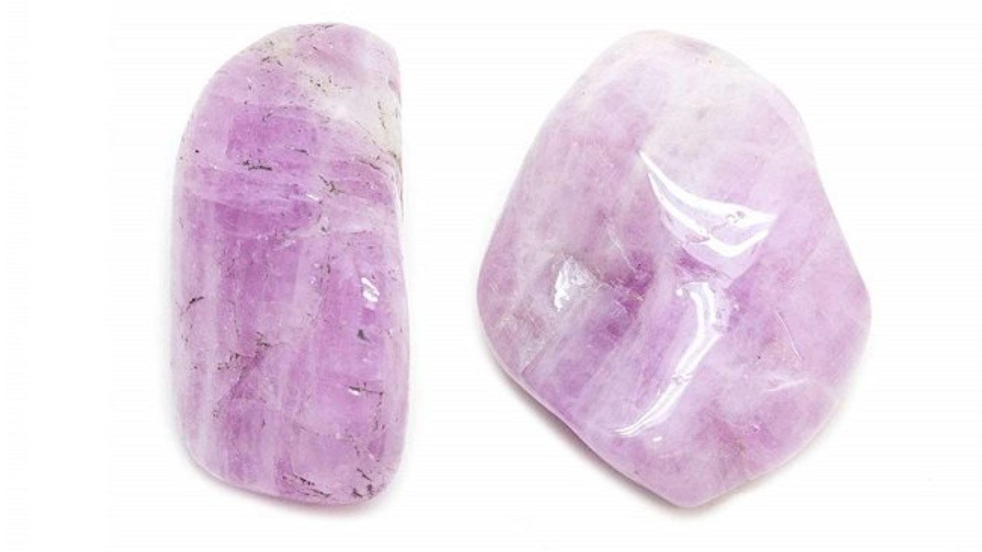 Purple Stone In Different Shapes