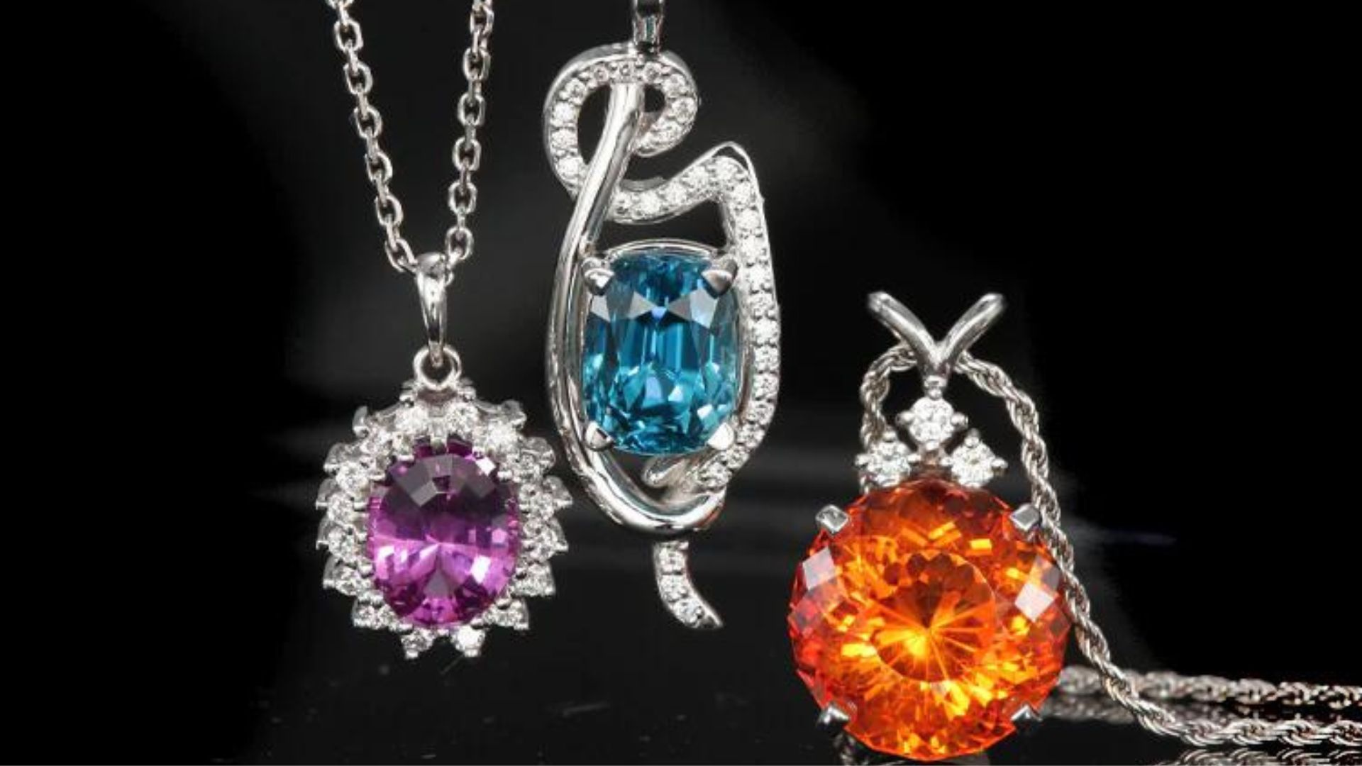 Silver Jewelry With Gemstones