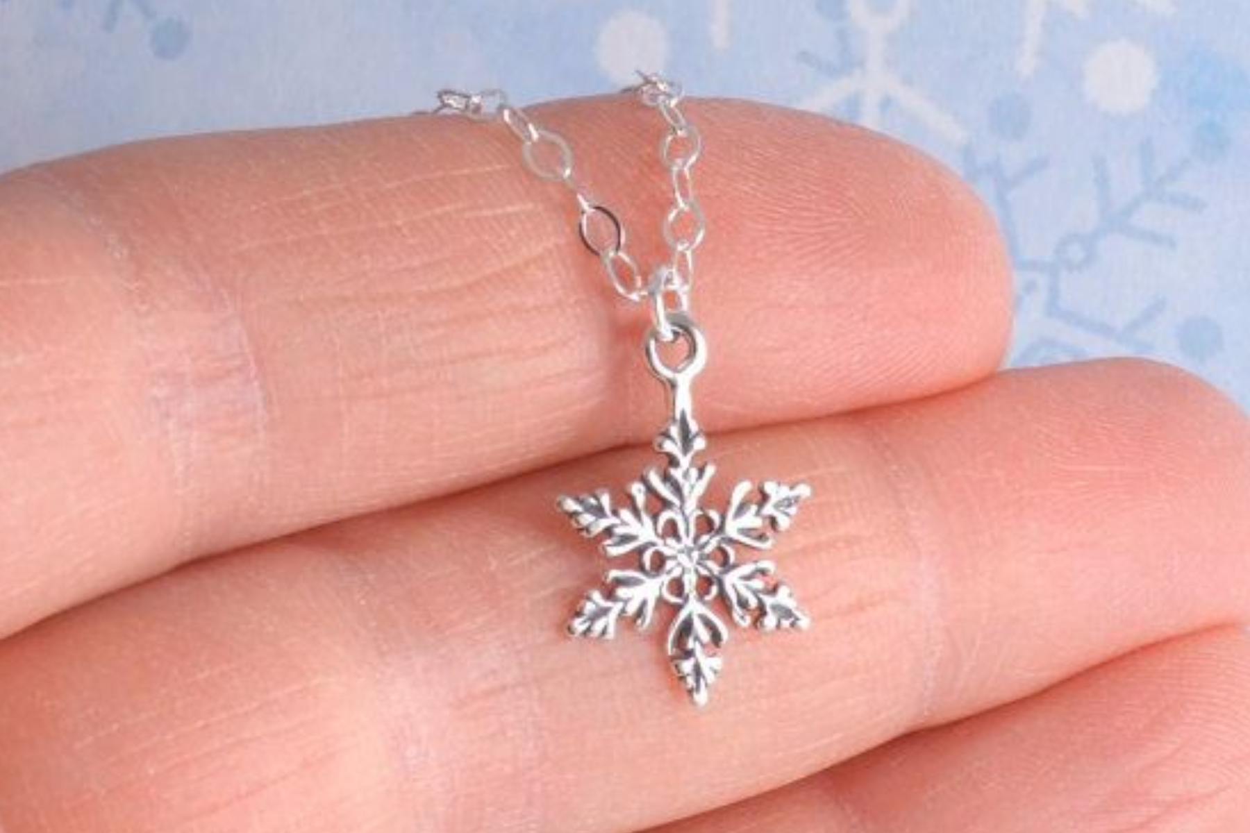 Snowflake Necklaces For Winter - Spreading Winter Cheer
