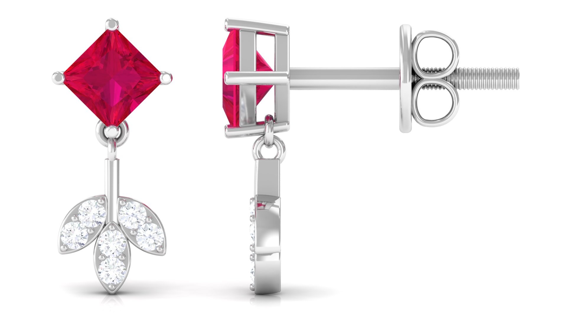 Ruby Earrings - The Symbol Of Passion And Elegance