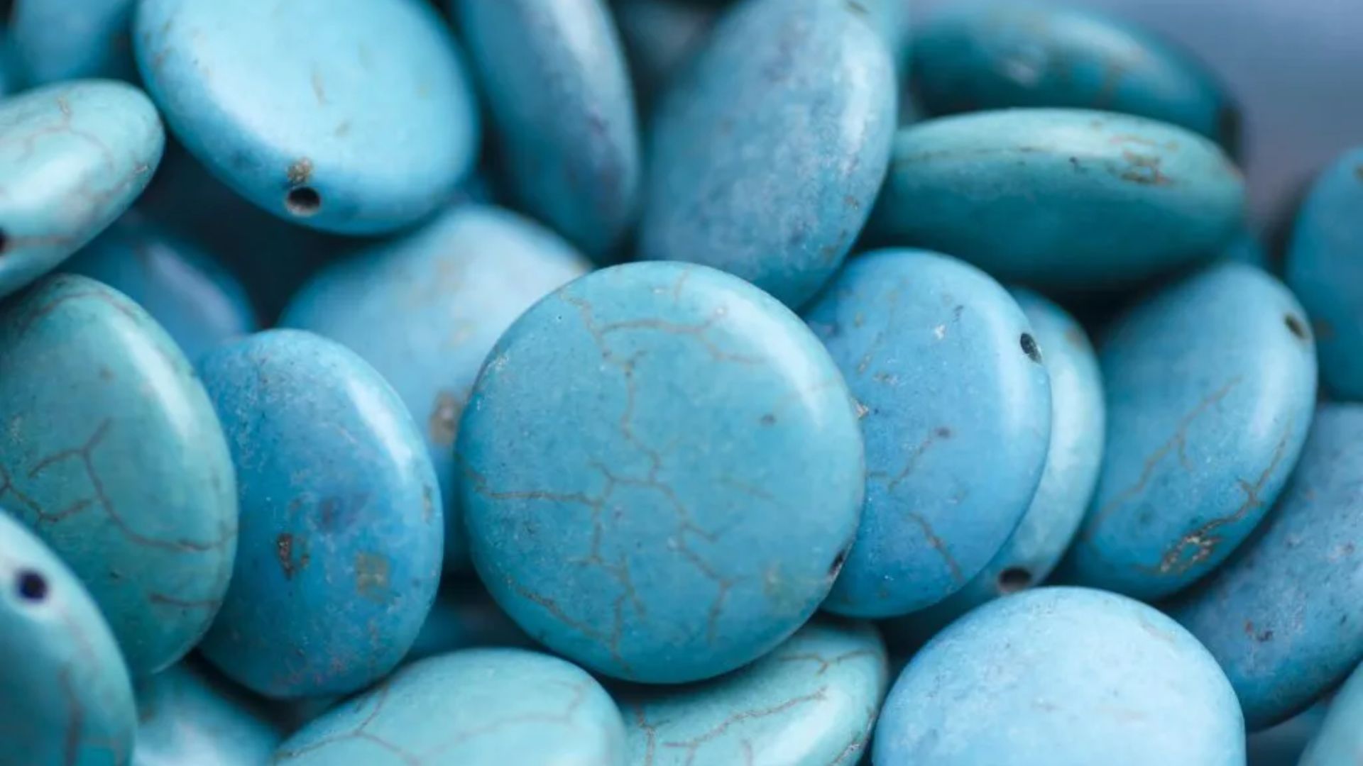 Tablet Shaped Blue Stones