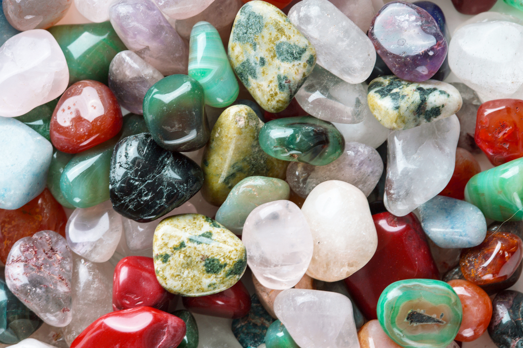 An assortment of various stones