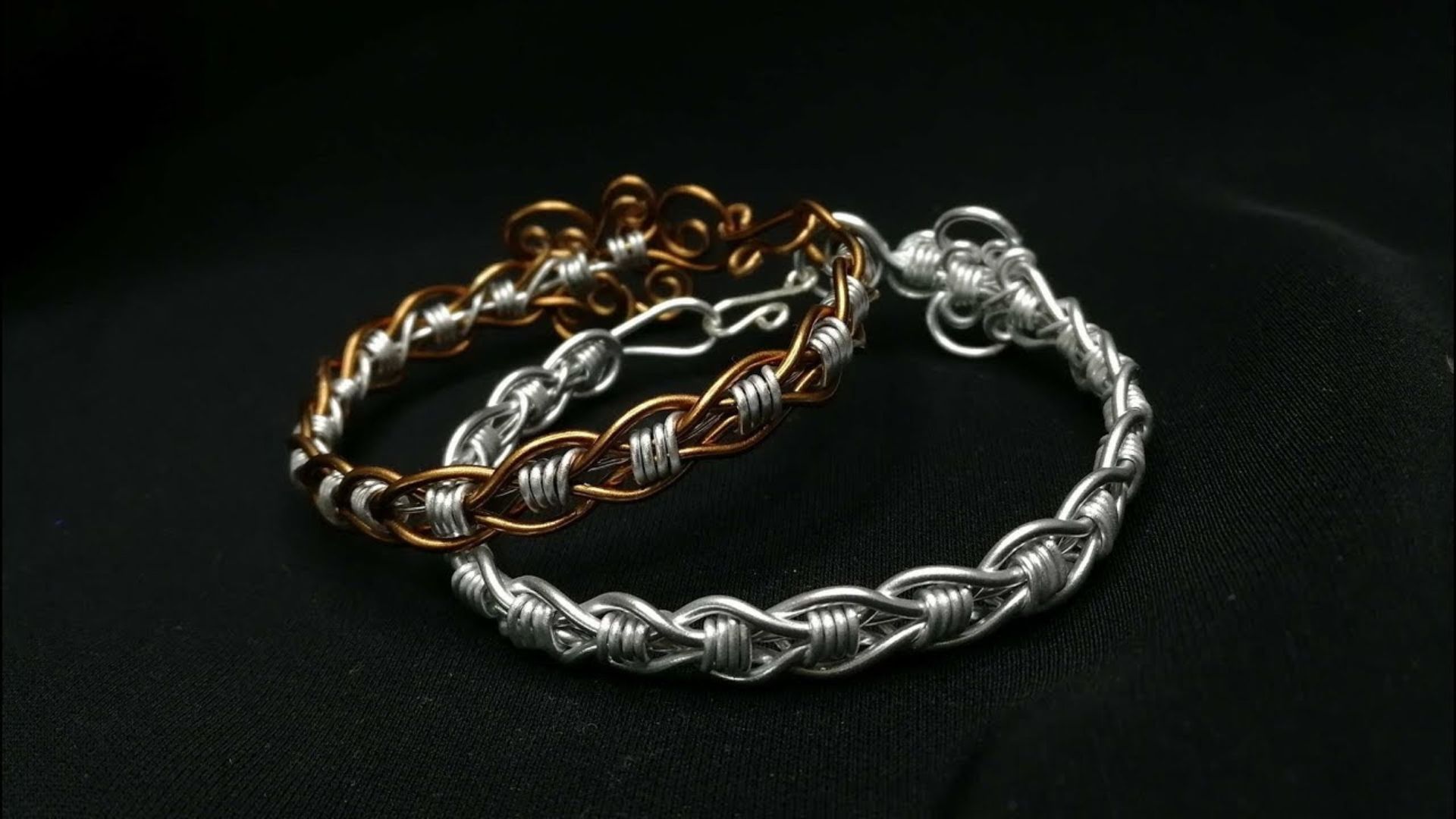 DIY Elegant Simple Twisted Unisex Bracelet