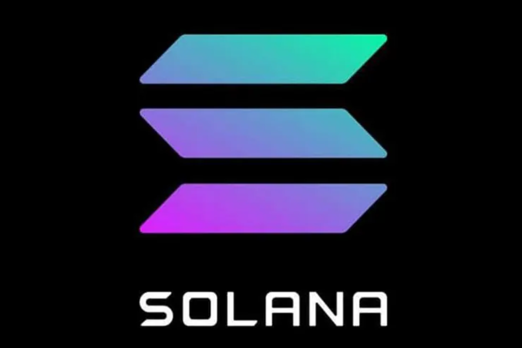 The logo of Solana (SOL)