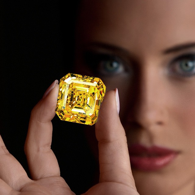 The yellow diamond ring from the Sunrise high jewelry collection by Graff