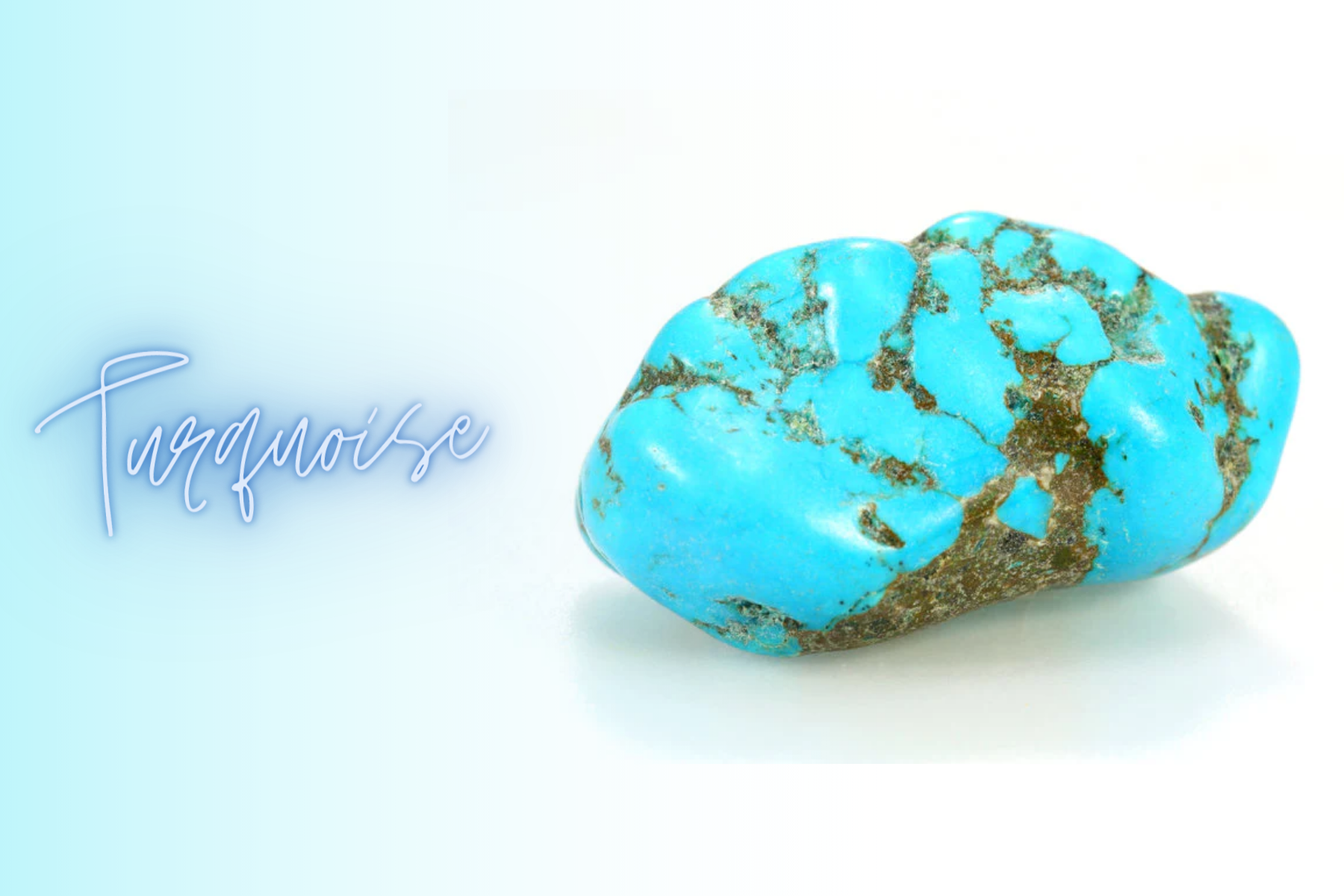 Rock-formed turquoise