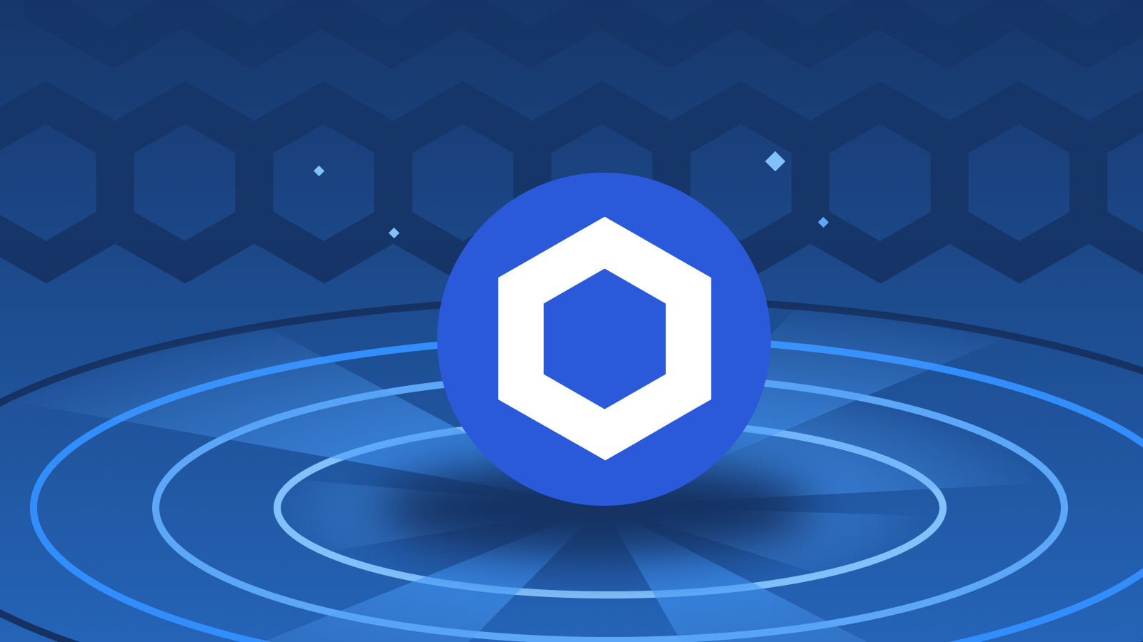 The logo of Chainlink (LINK)