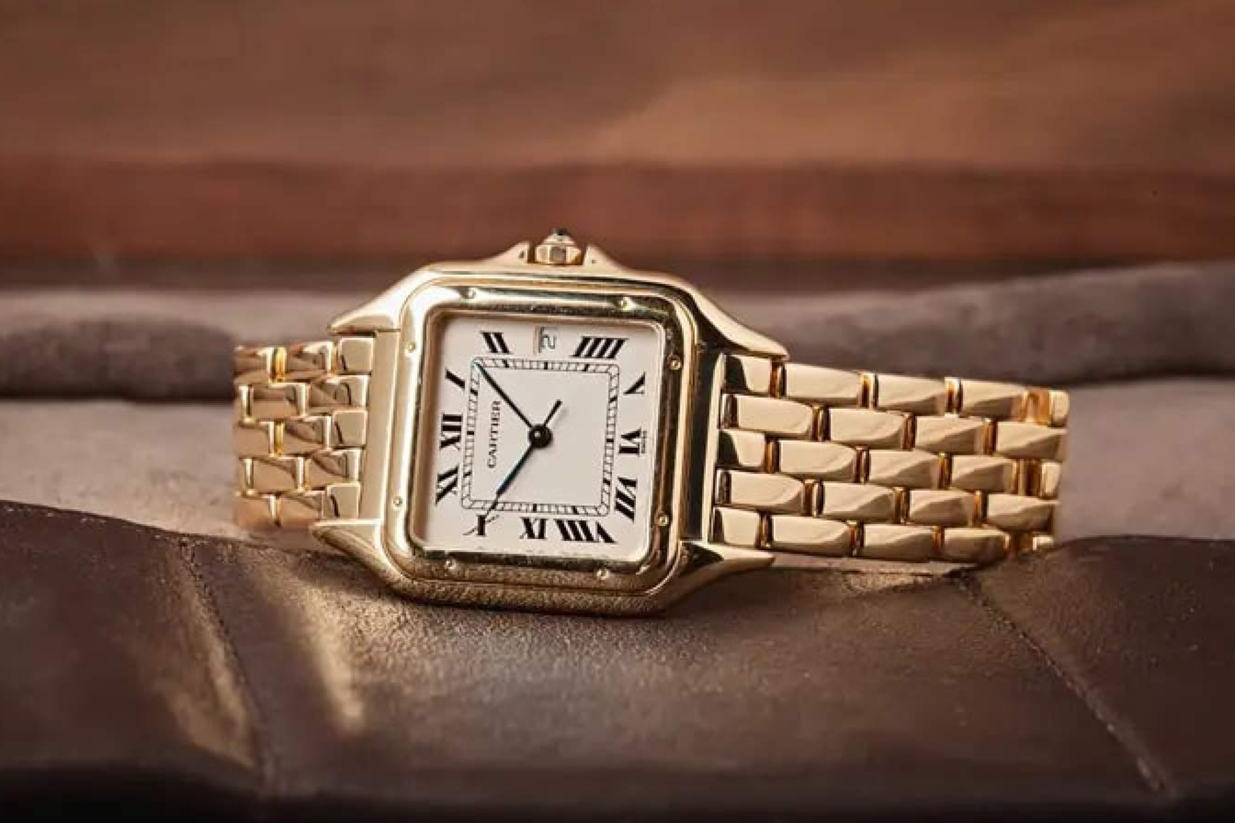 Gold Cartier Watch