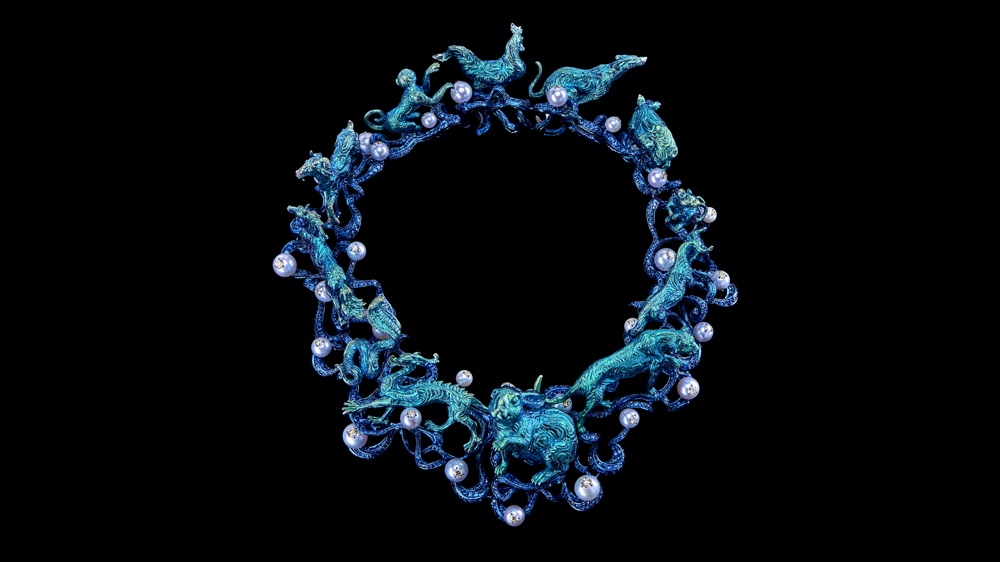 A circle shape jewelry 
