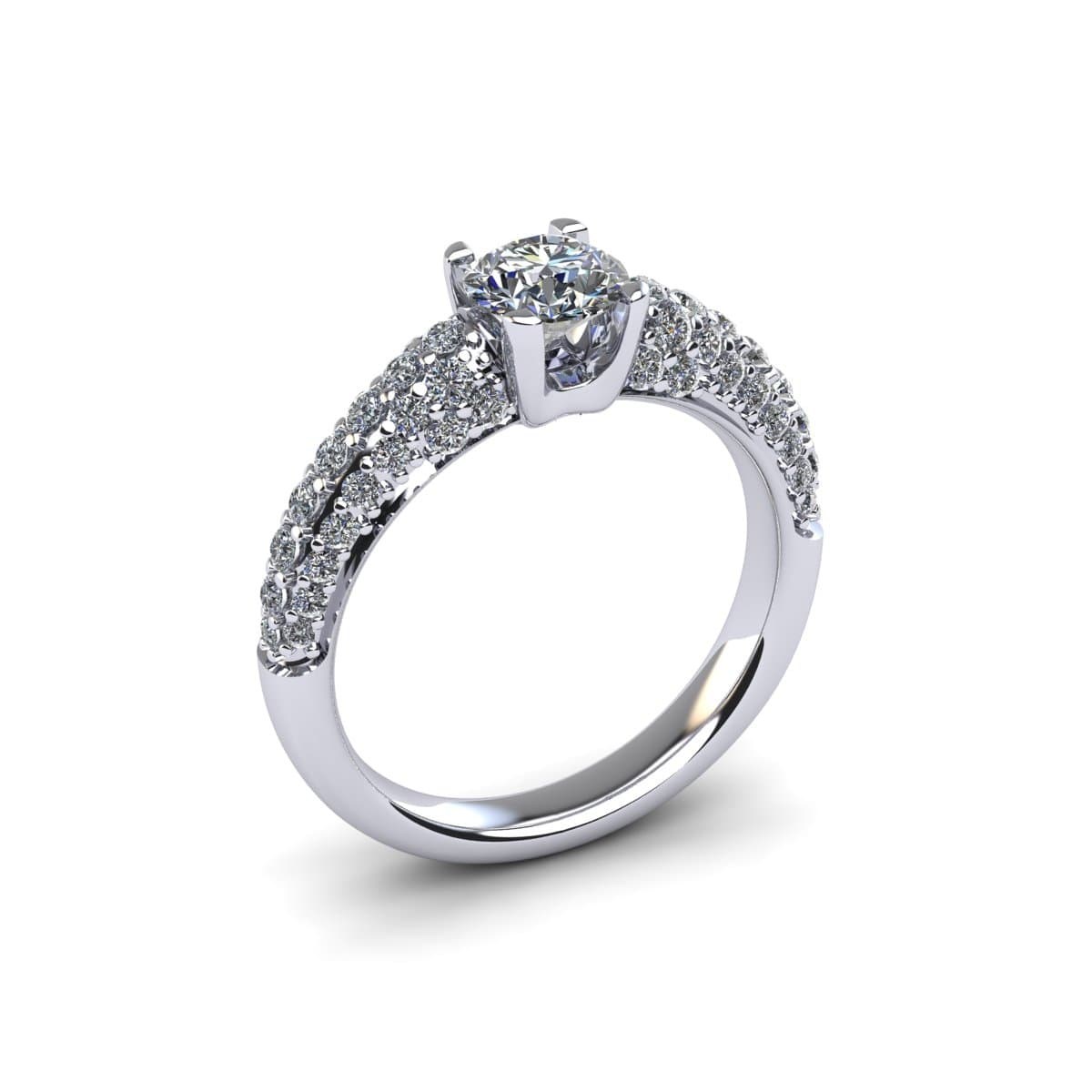 XL Prong Set Engagement Ring