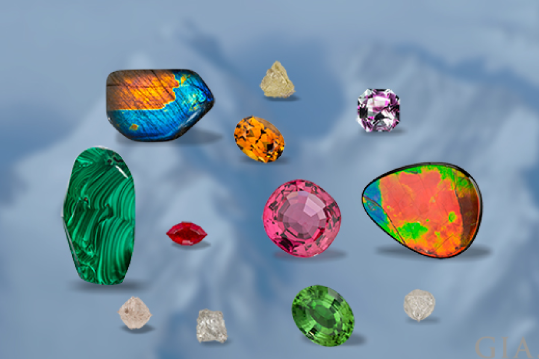 Gemstones of various sorts